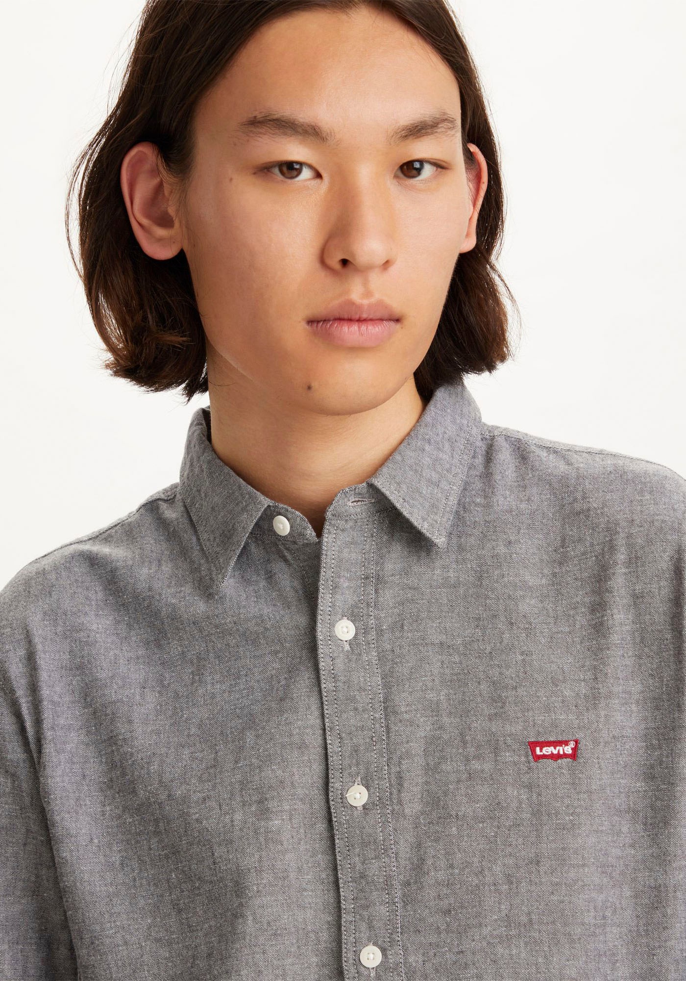 Thumbnail - Levis Jeanshemd "BATTERY HM SHIRT SLIM", mit Logobadge