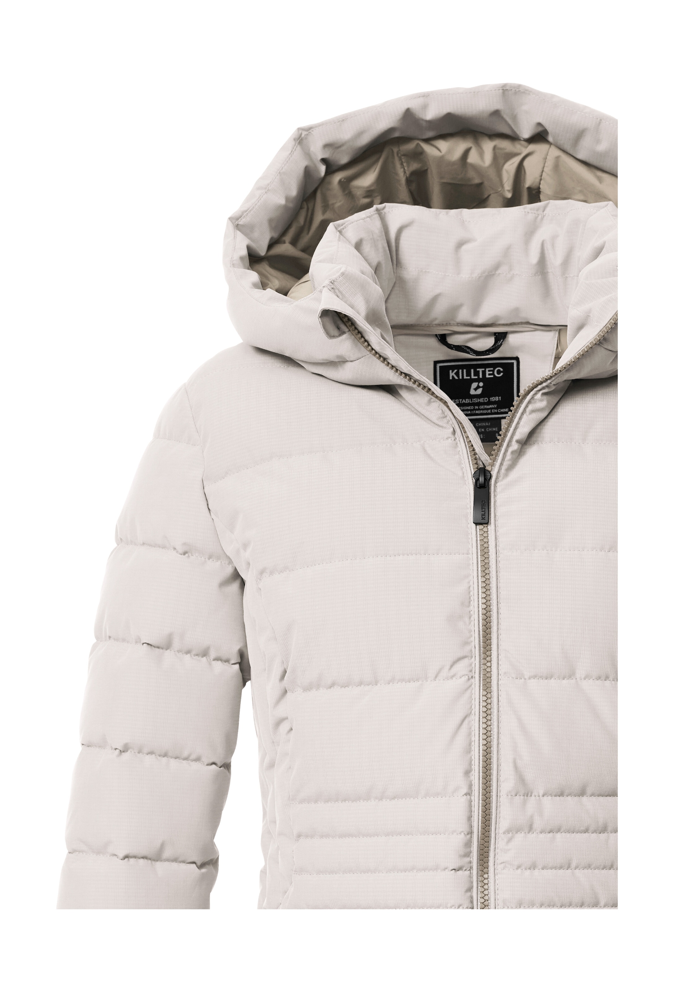Killtec Steppjacke »KOW 10 WMN QLTD JCKT«, Winddichte, wasserabweisende Damen Steppjacke mit verstellbarer Kapuze