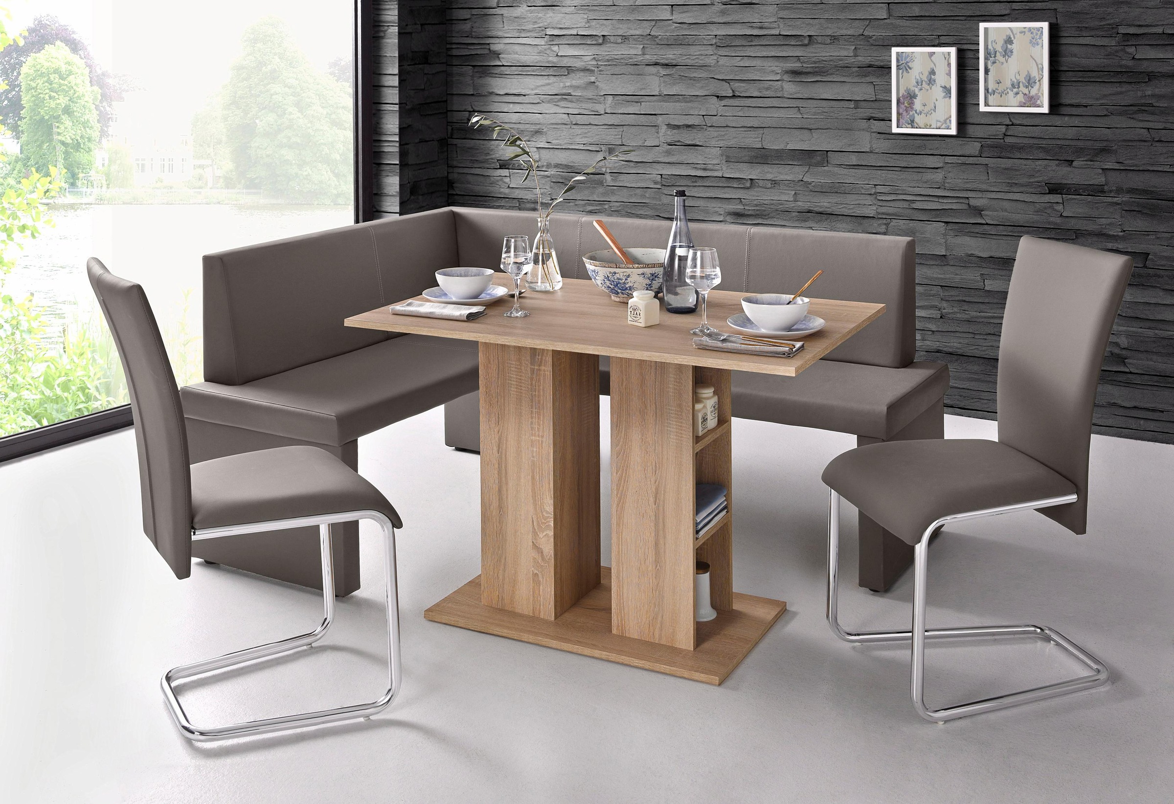 Homexperts Eckbankgruppe, (Set, 4 tlg.)