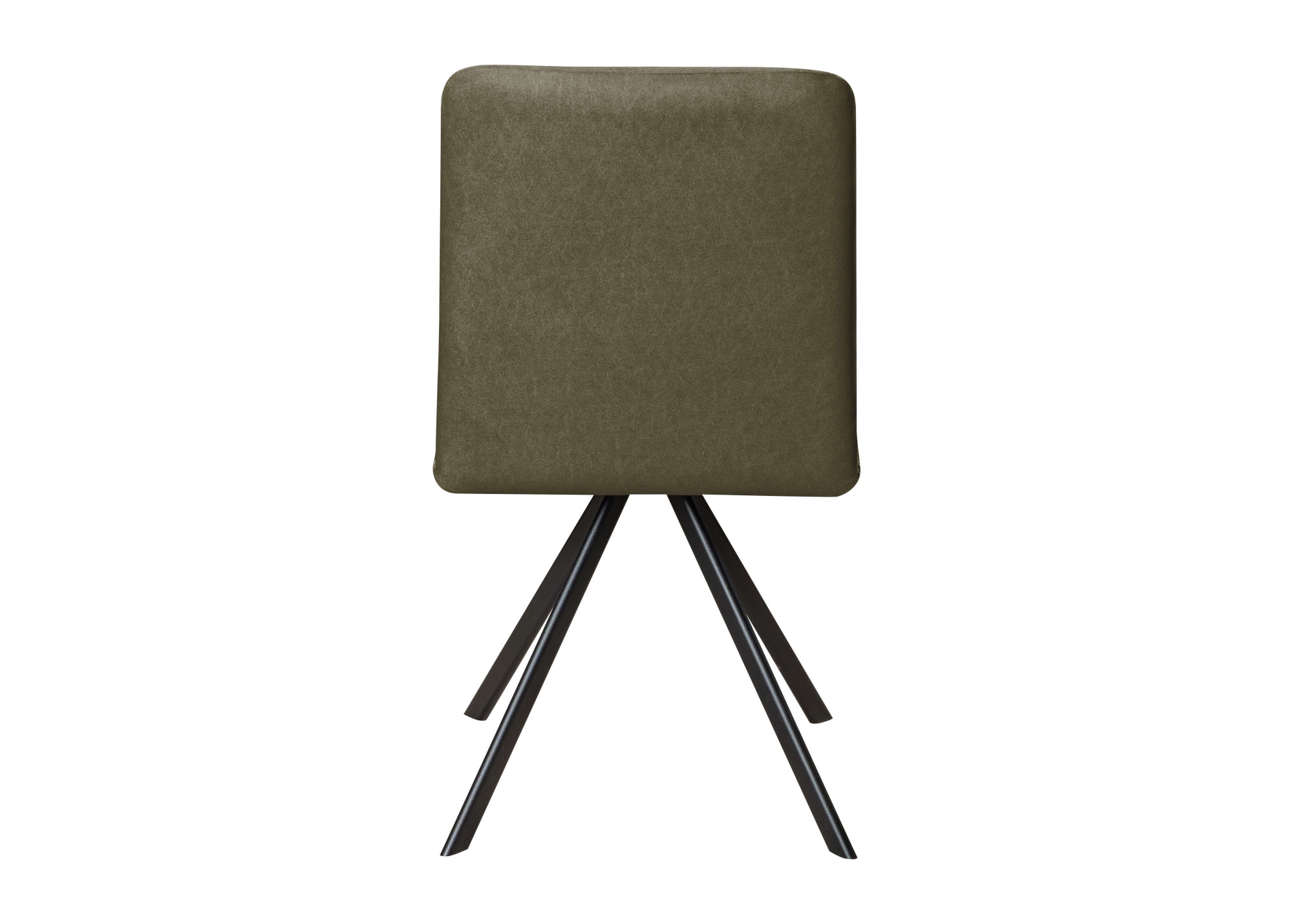 OTTO home Esszimmerstuhl »Gabi Polsterstuhl, Küchenstuhl, 4-Fußstuhl« () Gestell aus matt-schwarzem Flachmetall, stabil, 2-Stoff-Design