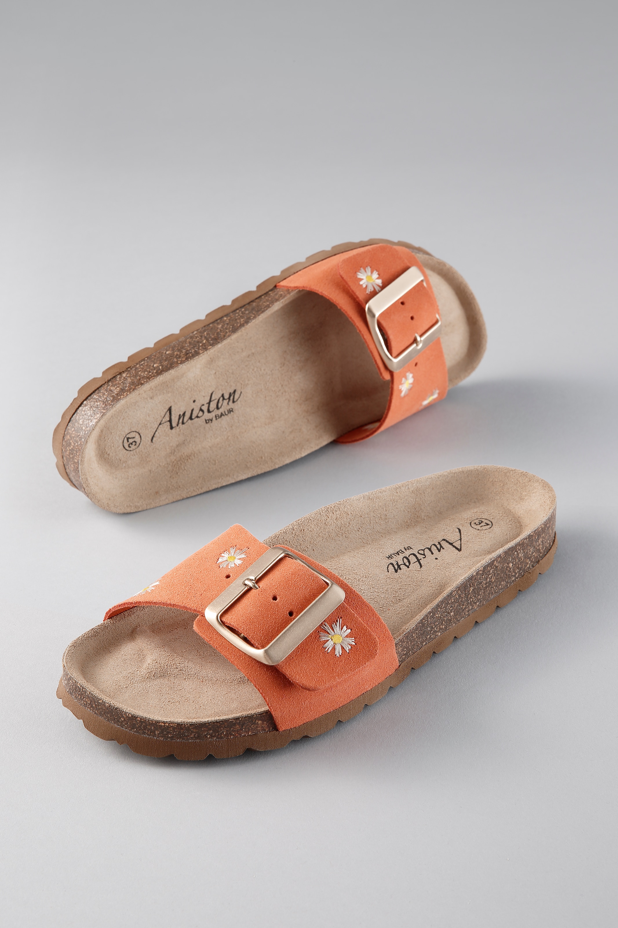 Aniston SHOES Pantolette Sommerschuh, Hausschuh, Urlaubsschuh - NEUE KOLLEK günstig online kaufen