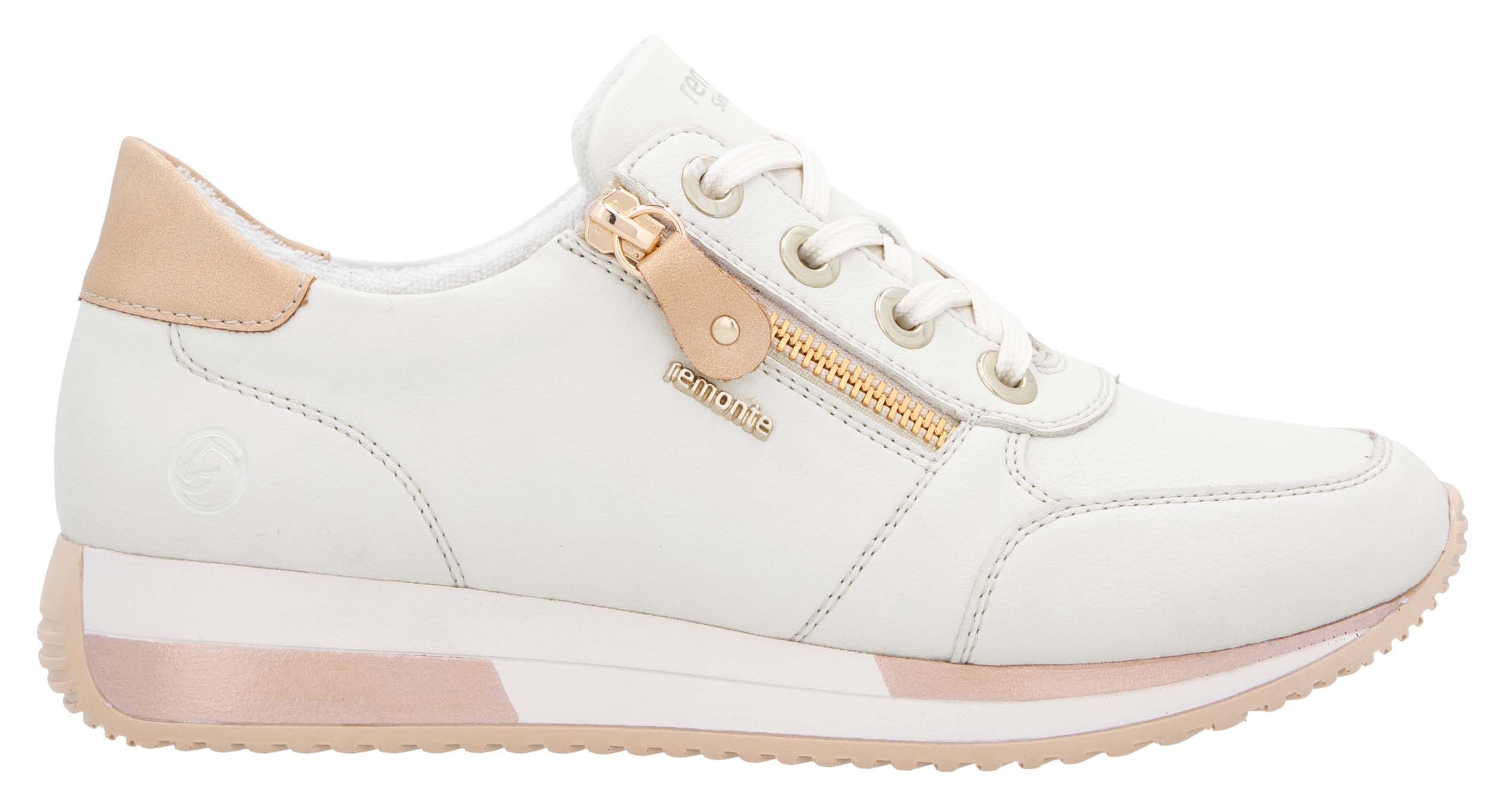 Remonte Keilsneaker, Freizeitschuh, Halbschuh, Schnürschuh in schmaler Form