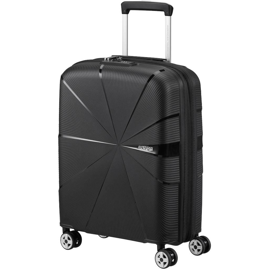 American Tourister® Hartschalen-Trolley »Starvibe, black, 55 cm«, 4 Rollen, Handgepäck Handgepäck-Trolley mit Volumenerweiterung