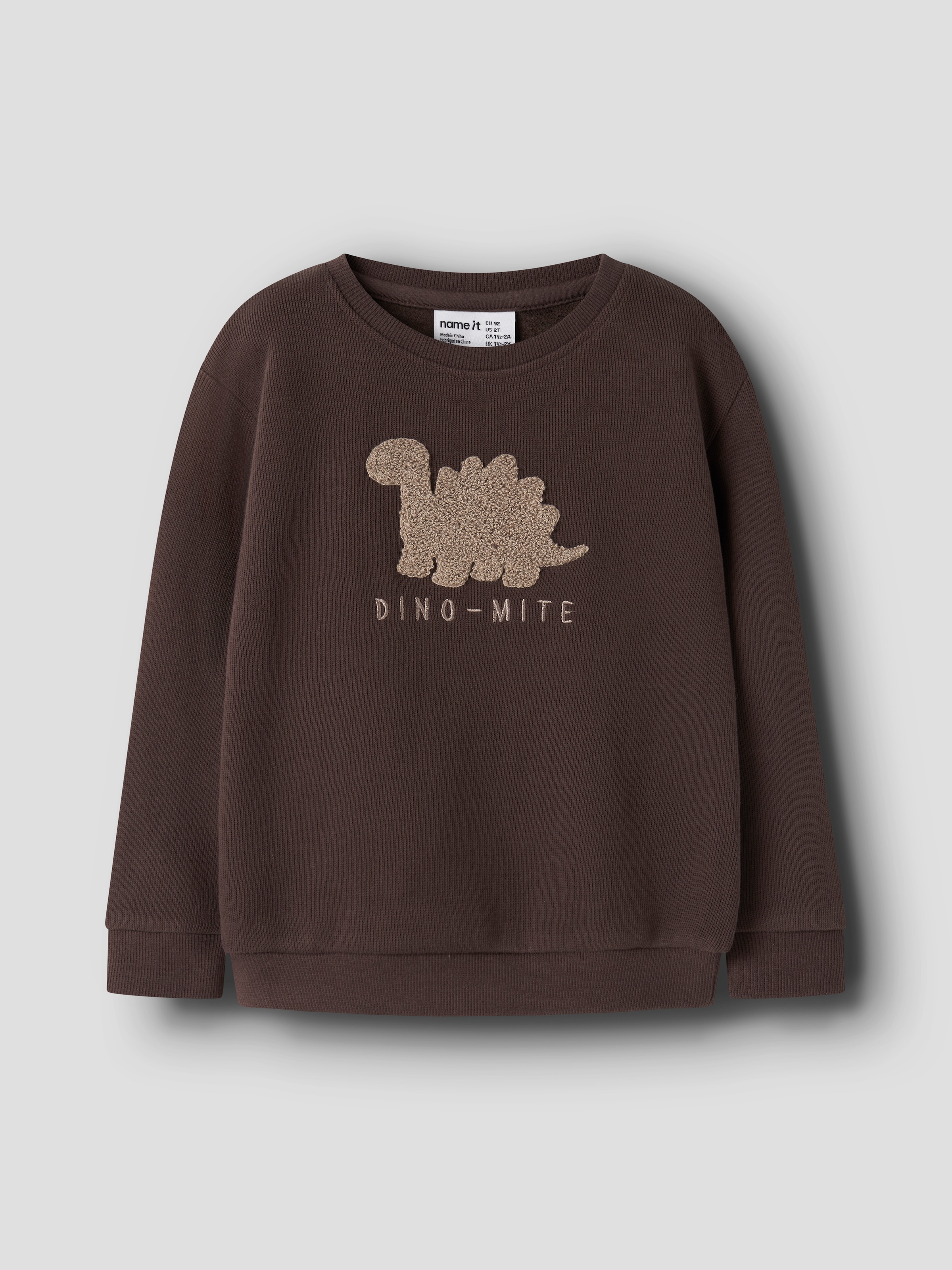 Name It Sweatshirt »NMMOBEAR NREG SWEAT UNB«, mit hochwertiger 3D-Stickerei
