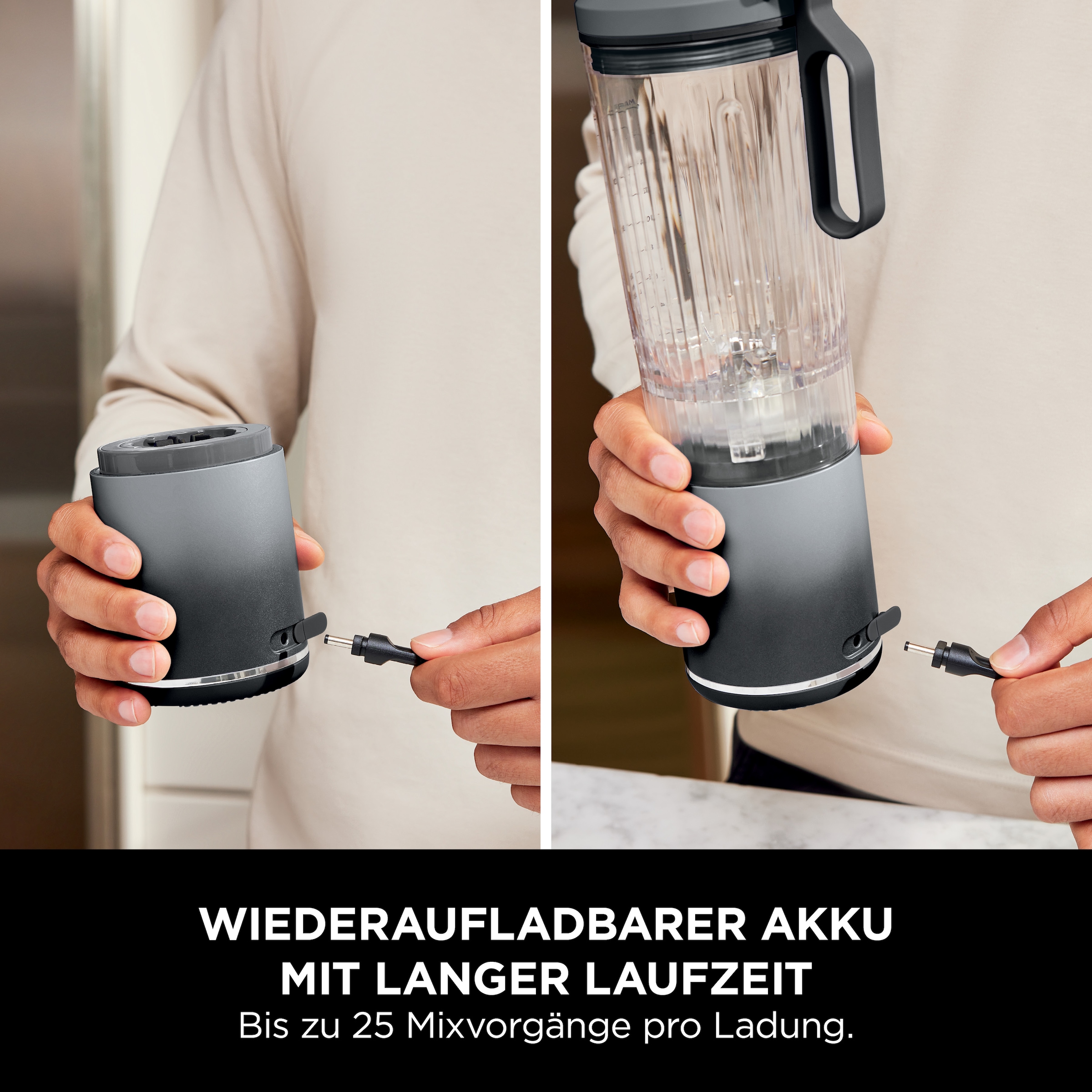 NINJA Standmixer »Blast Max - Grau BC251EUGY«