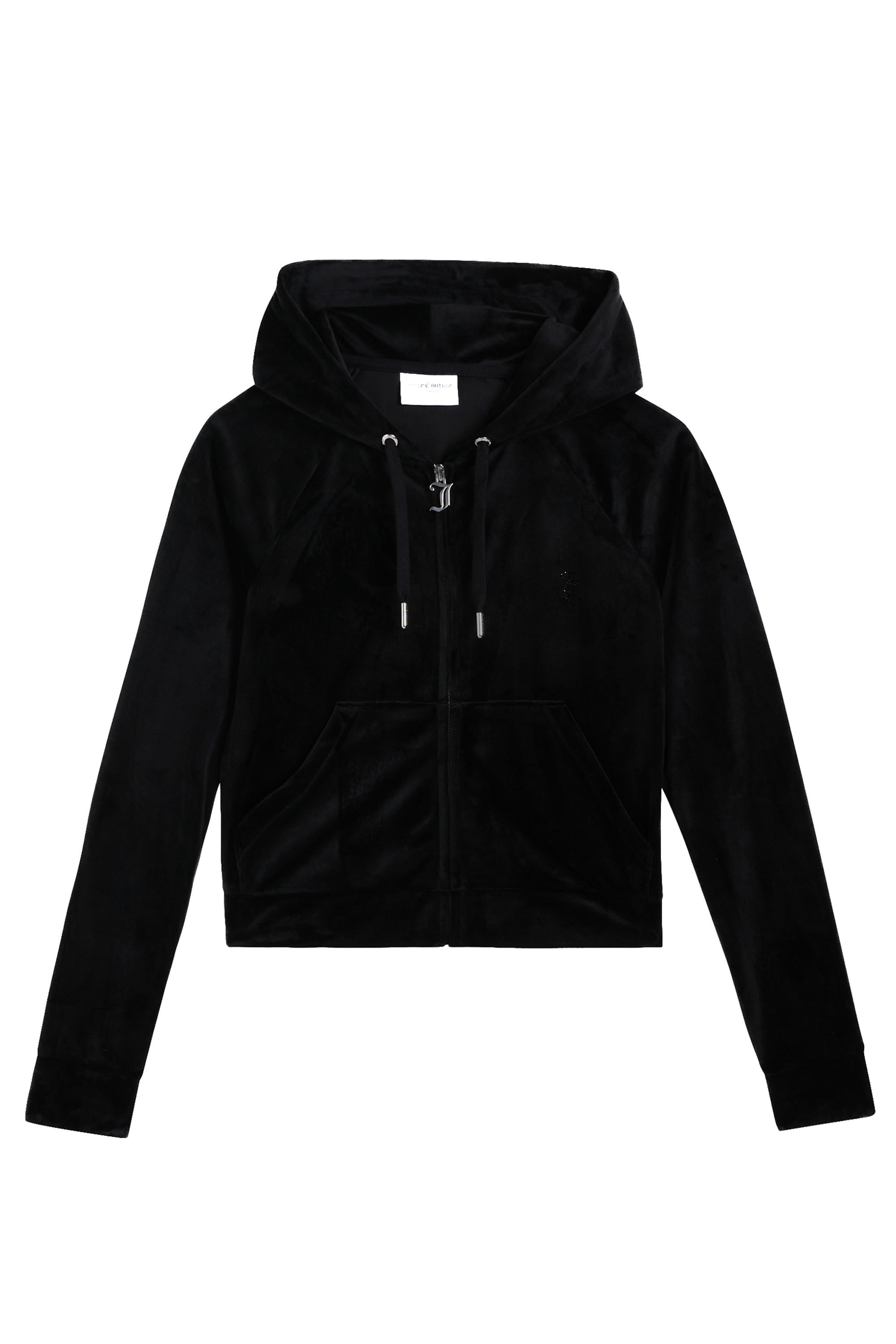 Juicy Couture Kapuzennickijacke "MADISON OUTLINE HOODIE WITH DIAMANTE BRA D günstig online kaufen