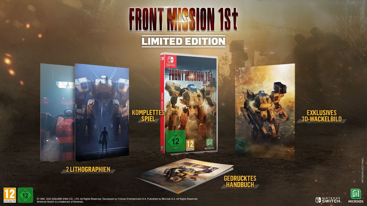 Spielesoftware »Front Mission 1st Limited Edition«, Nintendo Switch