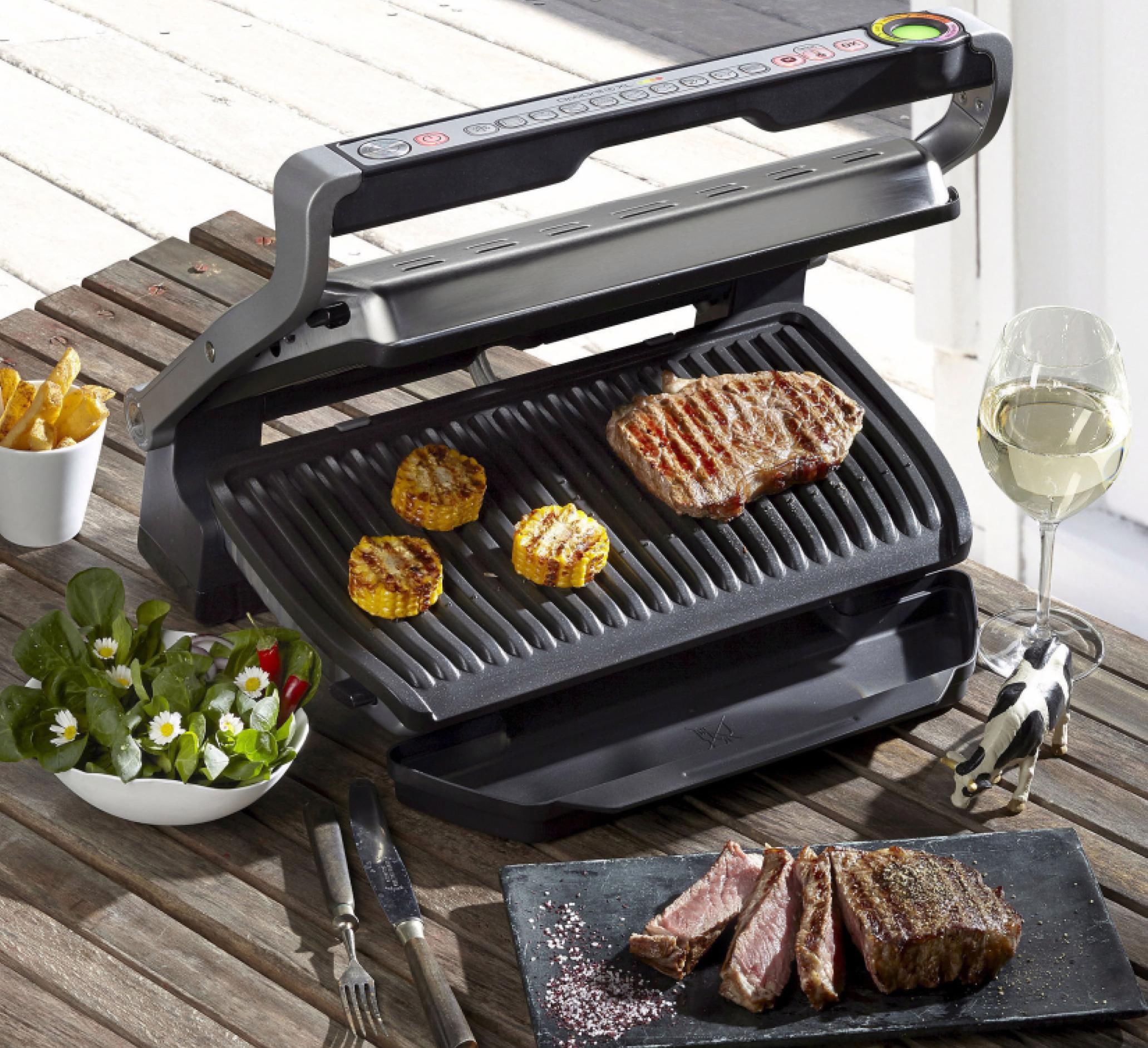 Tefal Kontaktgrill »GC722D OptiGrill+ XL«, 2180 W, XL-Grillfläche, automatische Anzeige des Garzustands