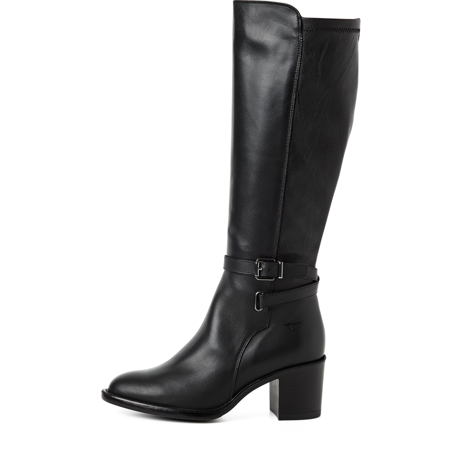 Tamaris Stiefel  Blockabsatz, Langschaftstiefel mit modischer Zierschnalle