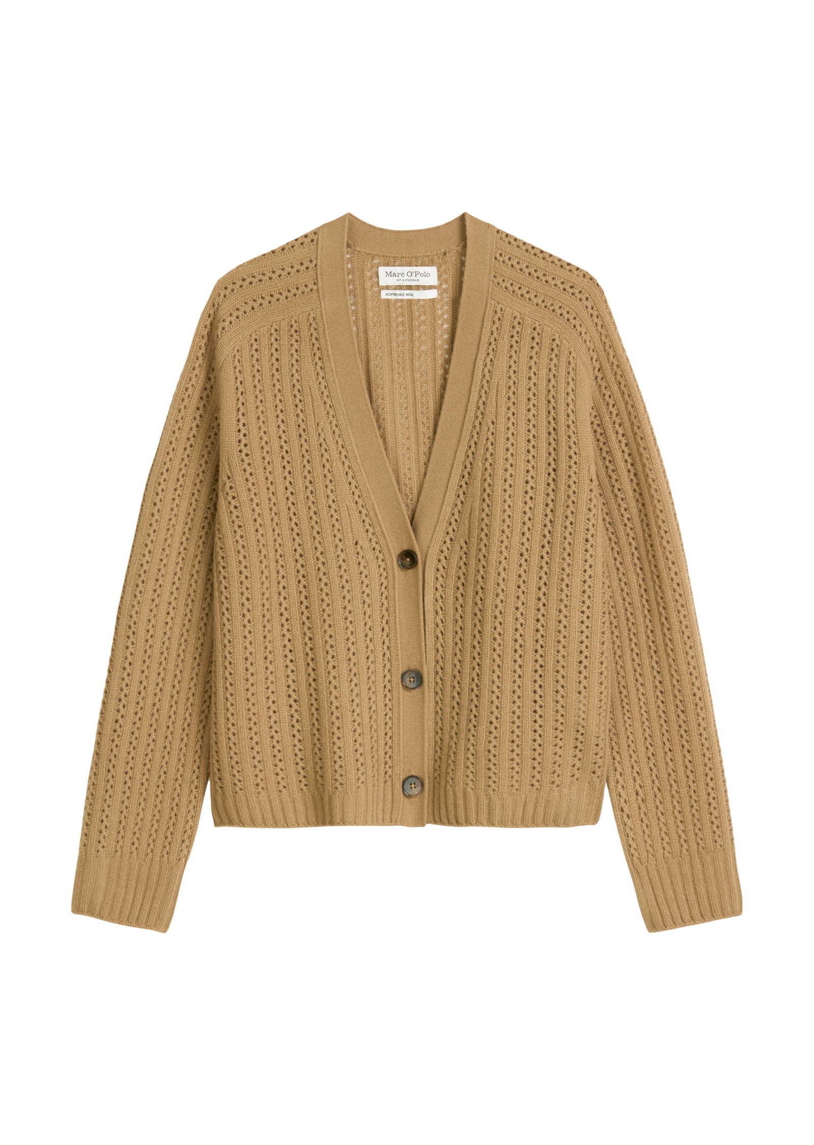 Marc O'Polo Cardigan »aus Schurwolle«