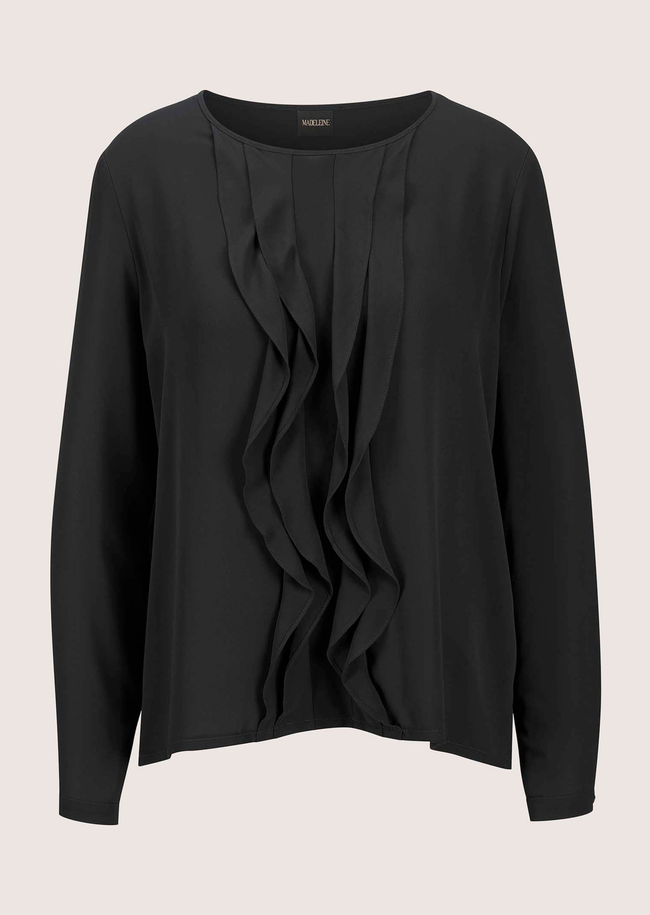 MADELEINE Langarmbluse "Bluse Leichte Rundhals-Bluse" günstig online kaufen