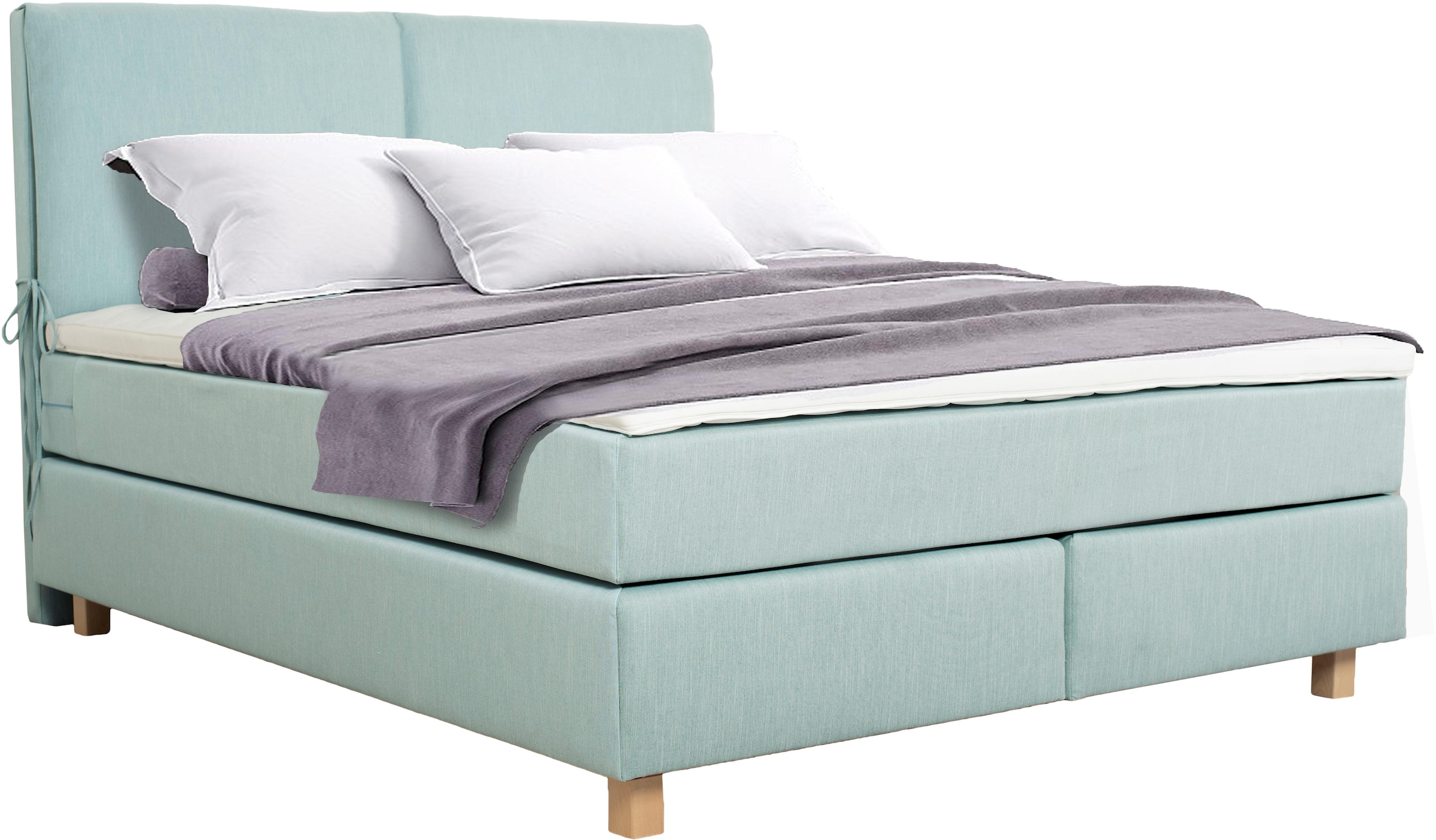 Home affaire Boxspringbett »Nele«, inkl. Topper im schlichtem Design