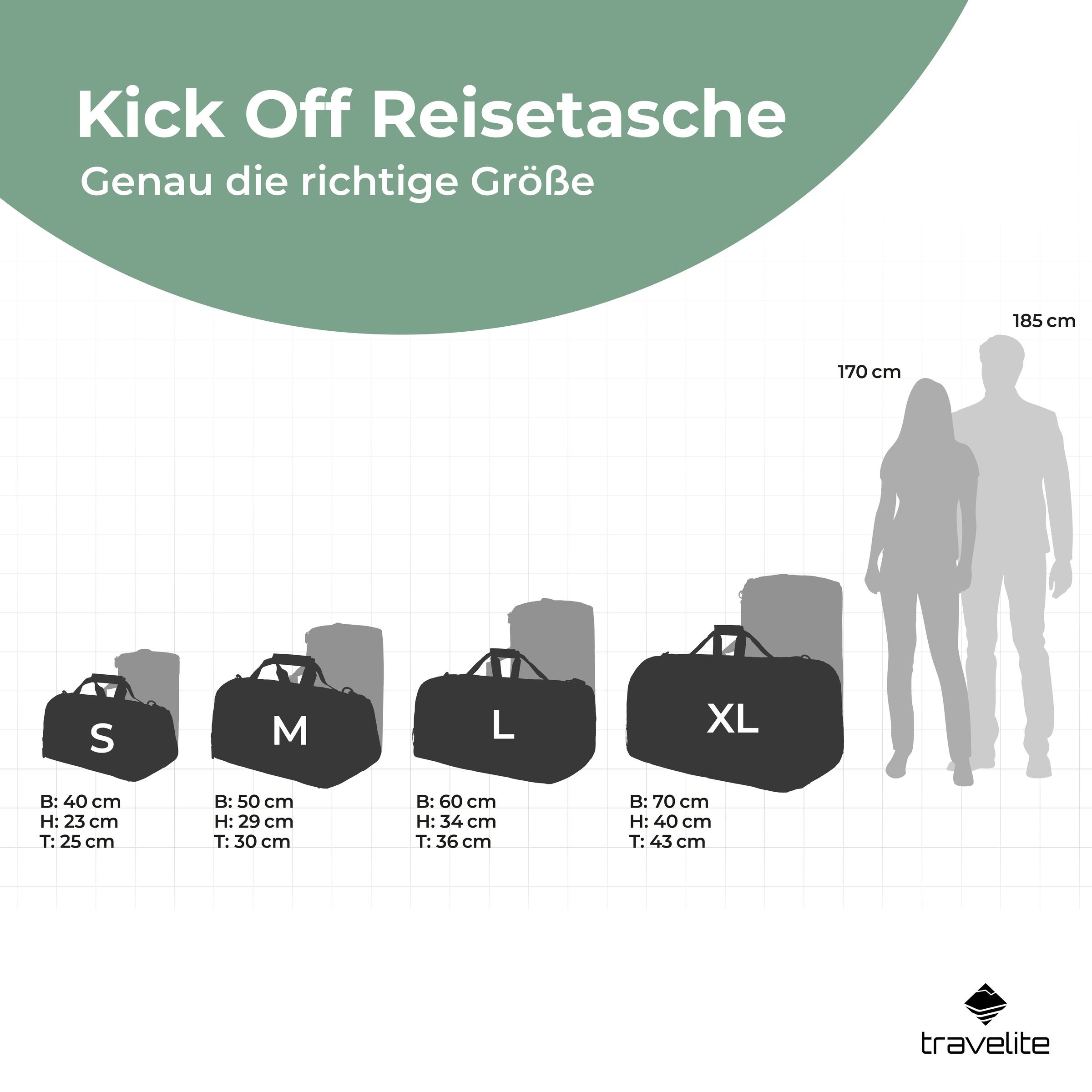 travelite Reisetasche "KICK OFF"