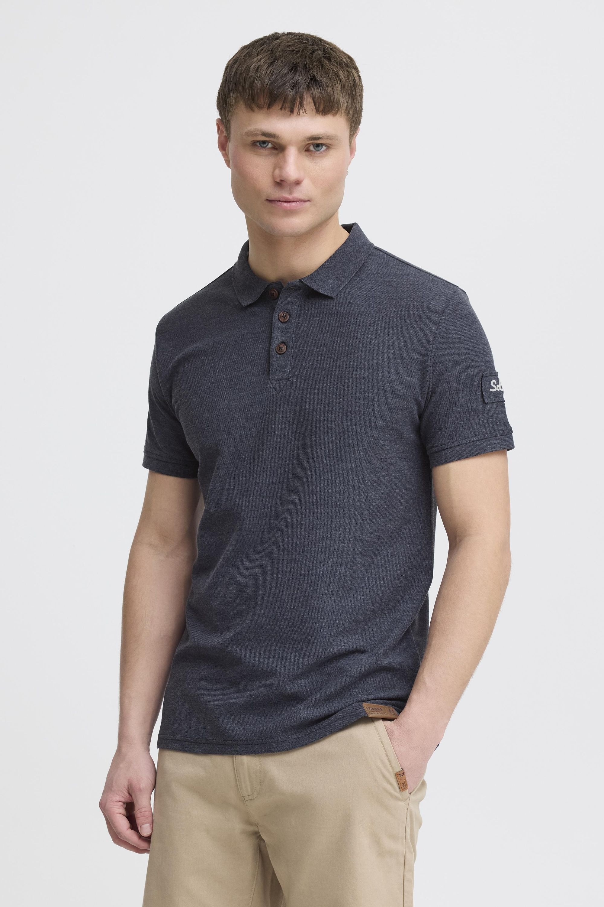 !Solid Poloshirt »Poloshirt SDTripPolo«