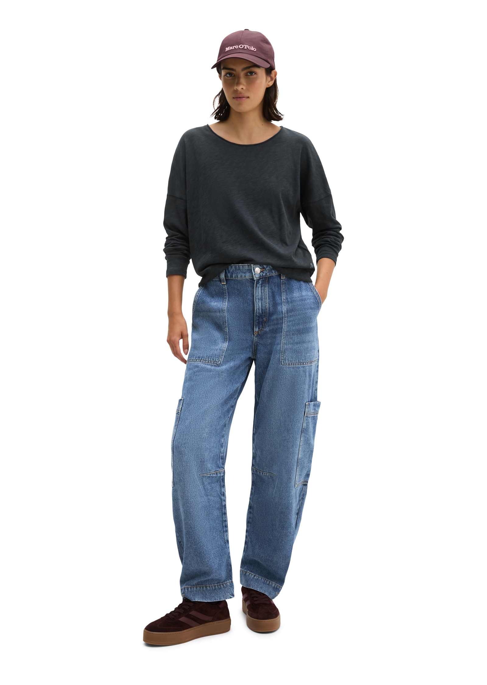 Marc O'Polo Langarmshirt »aus Organic Cotton-Qualität«
