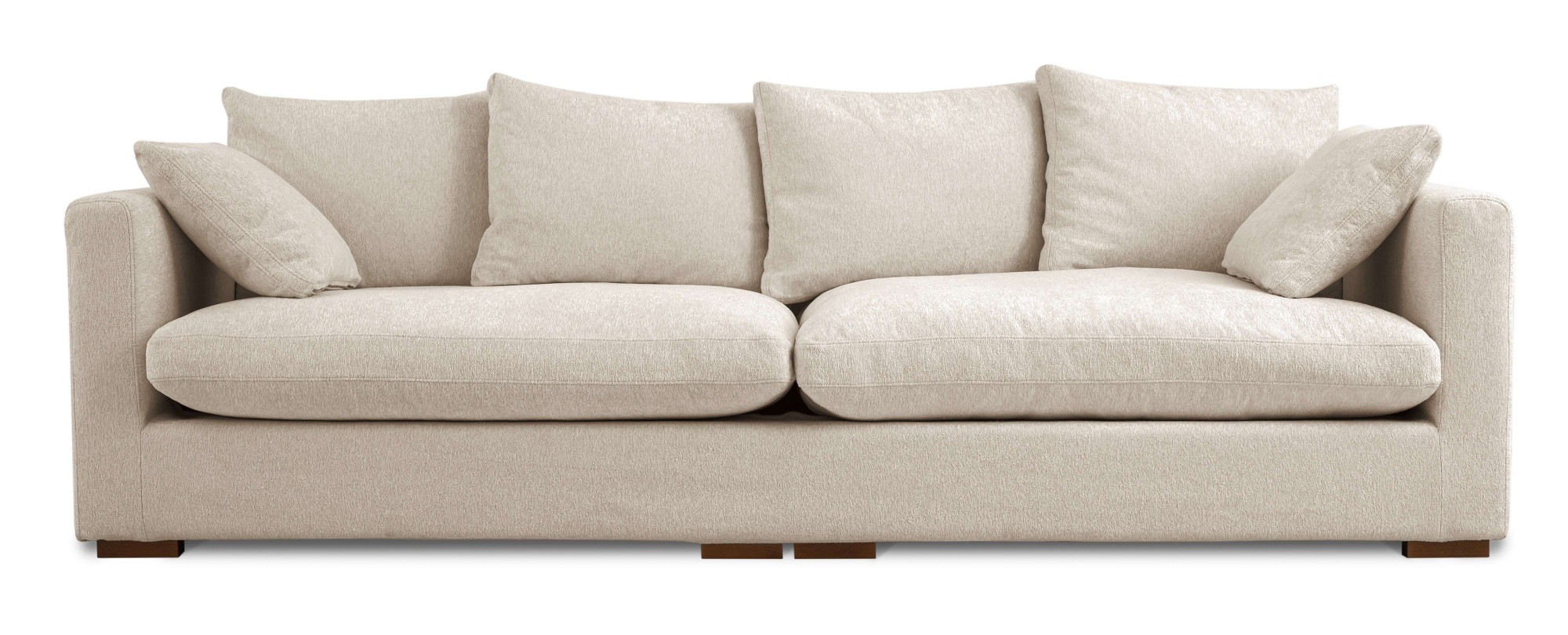 Home affaire Big-Sofa "Coray", extra weich und kuschelig, Füllung mit Feder günstig online kaufen