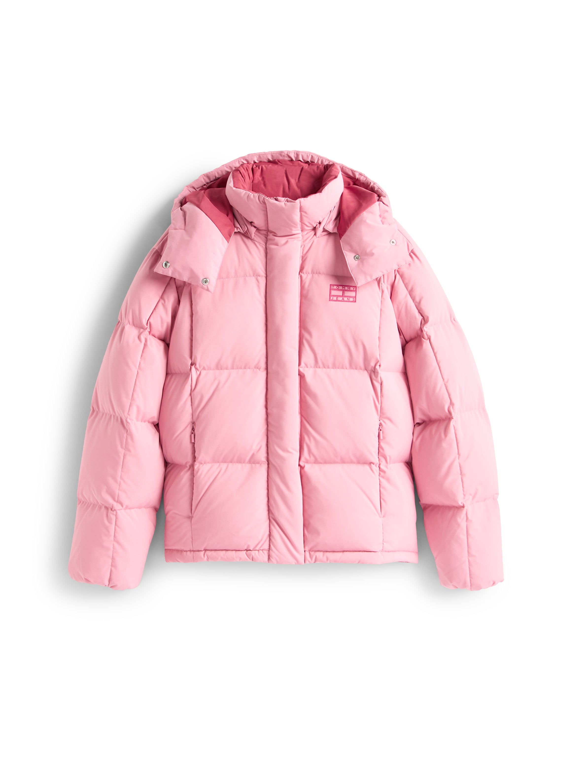 Tommy Jeans Steppjacke »TJW ALASKA GRID DOWN JACKET EXT«, mit Kapuze