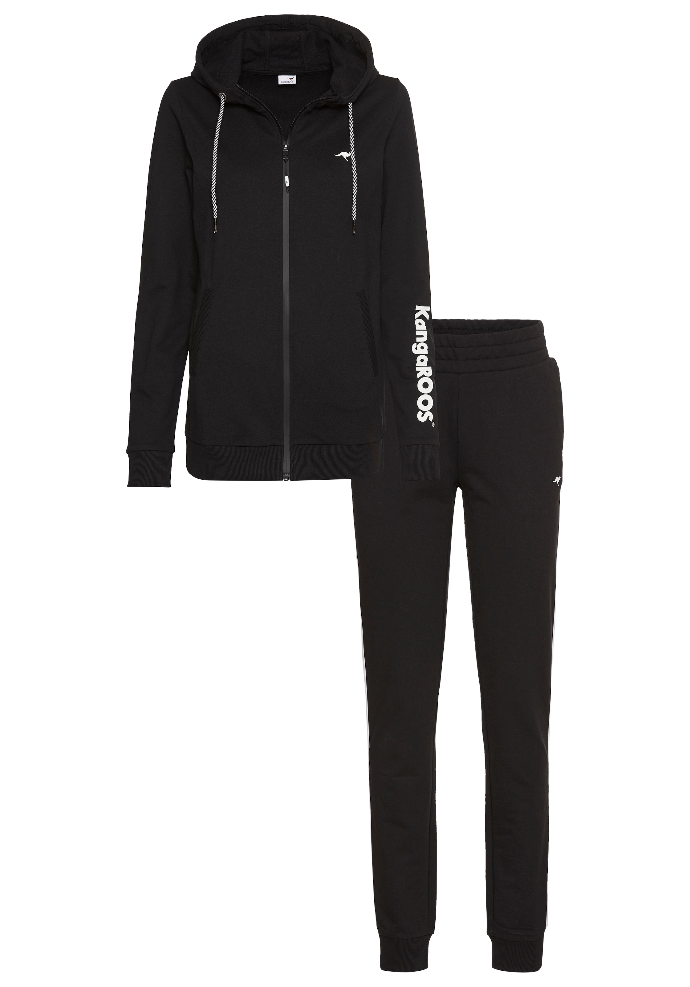 KangaROOS Jogginganzug, (Set, 2 tlg.), KangaROOS