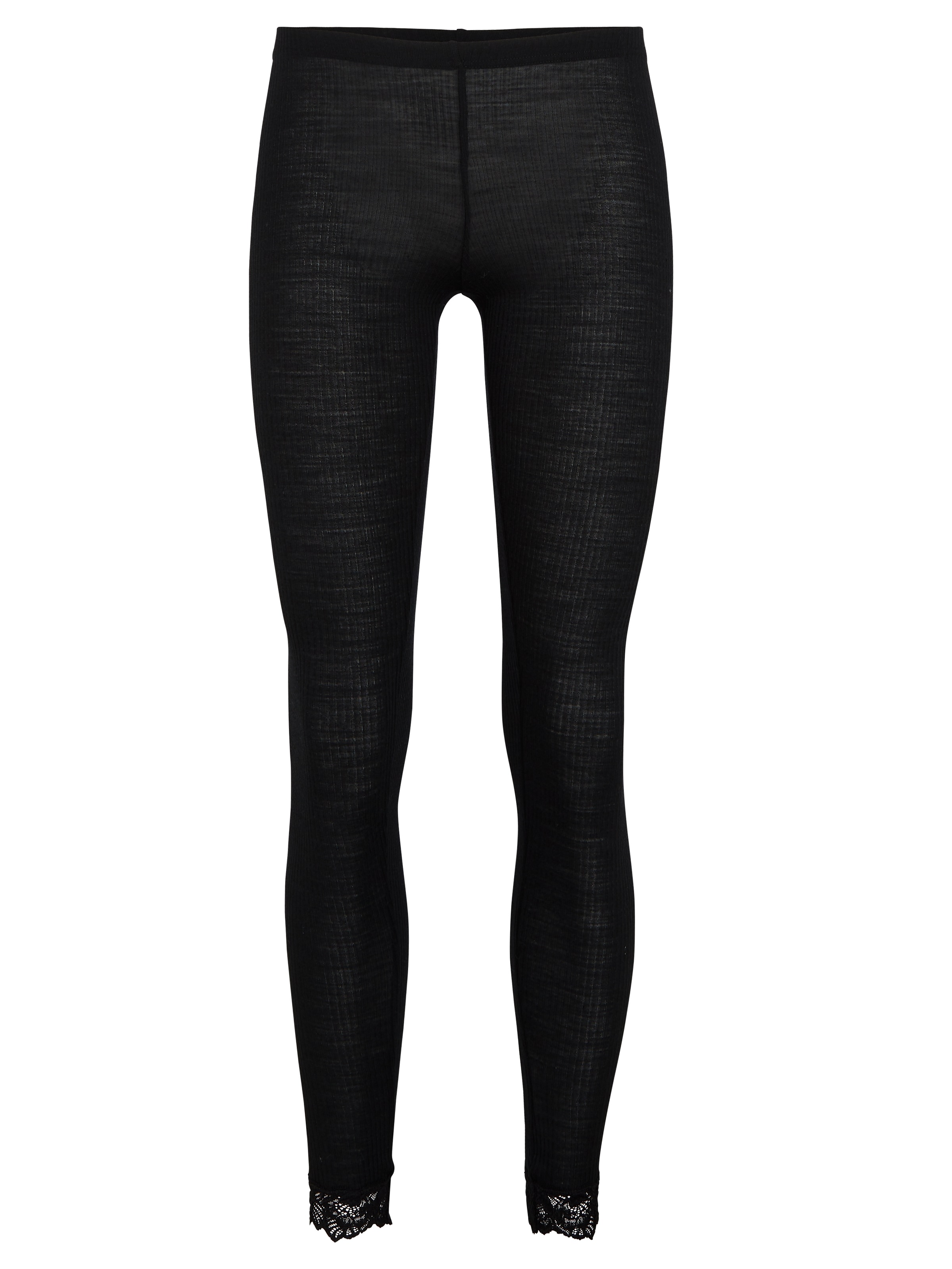 CALIDA Leggings "Silky Wool Joy", mit Spitzensaum, elastisch, wärmend, Fein günstig online kaufen