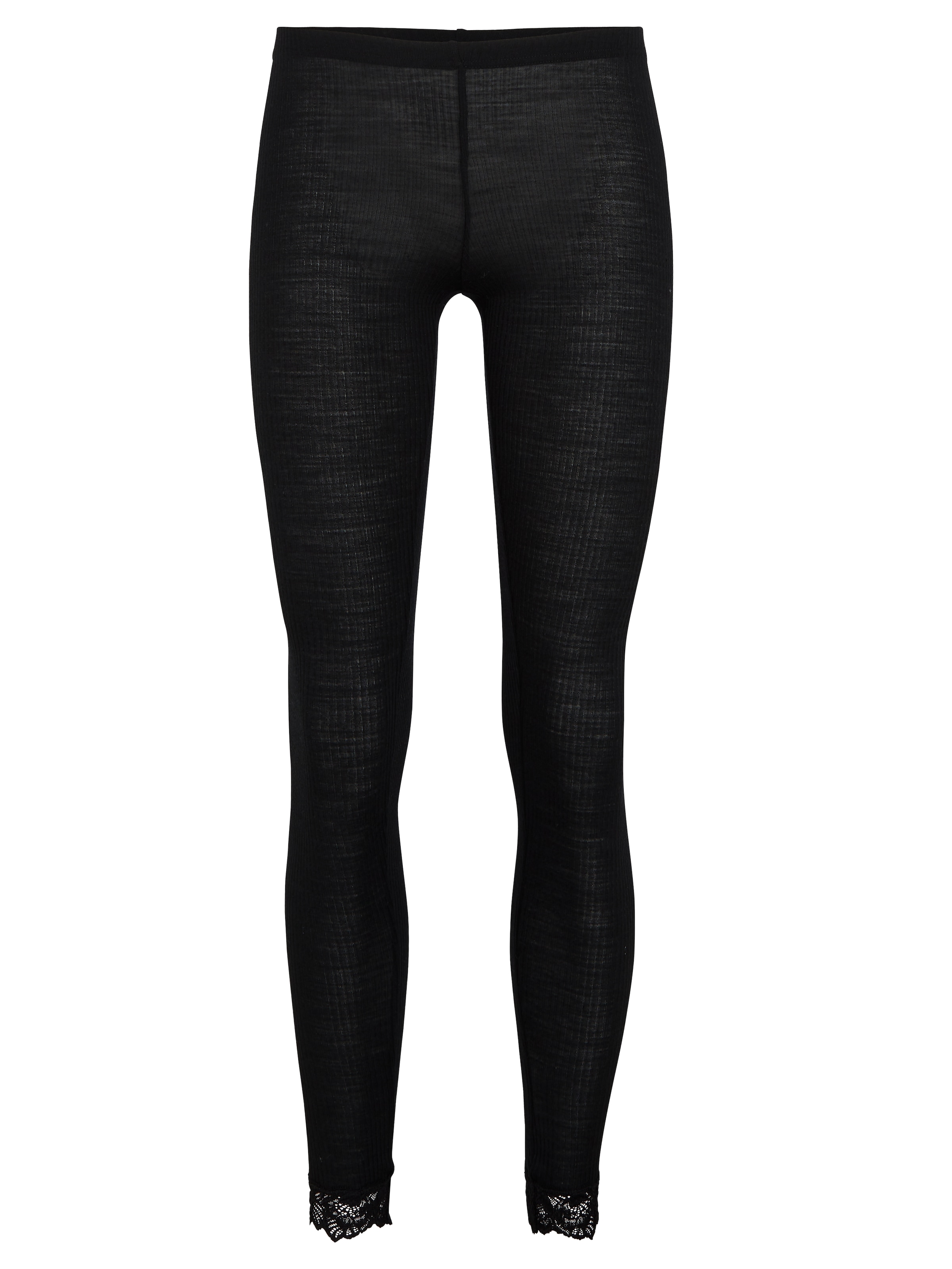 CALIDA Leggings "Silky Wool Joy", mit Spitzensaum günstig online kaufen