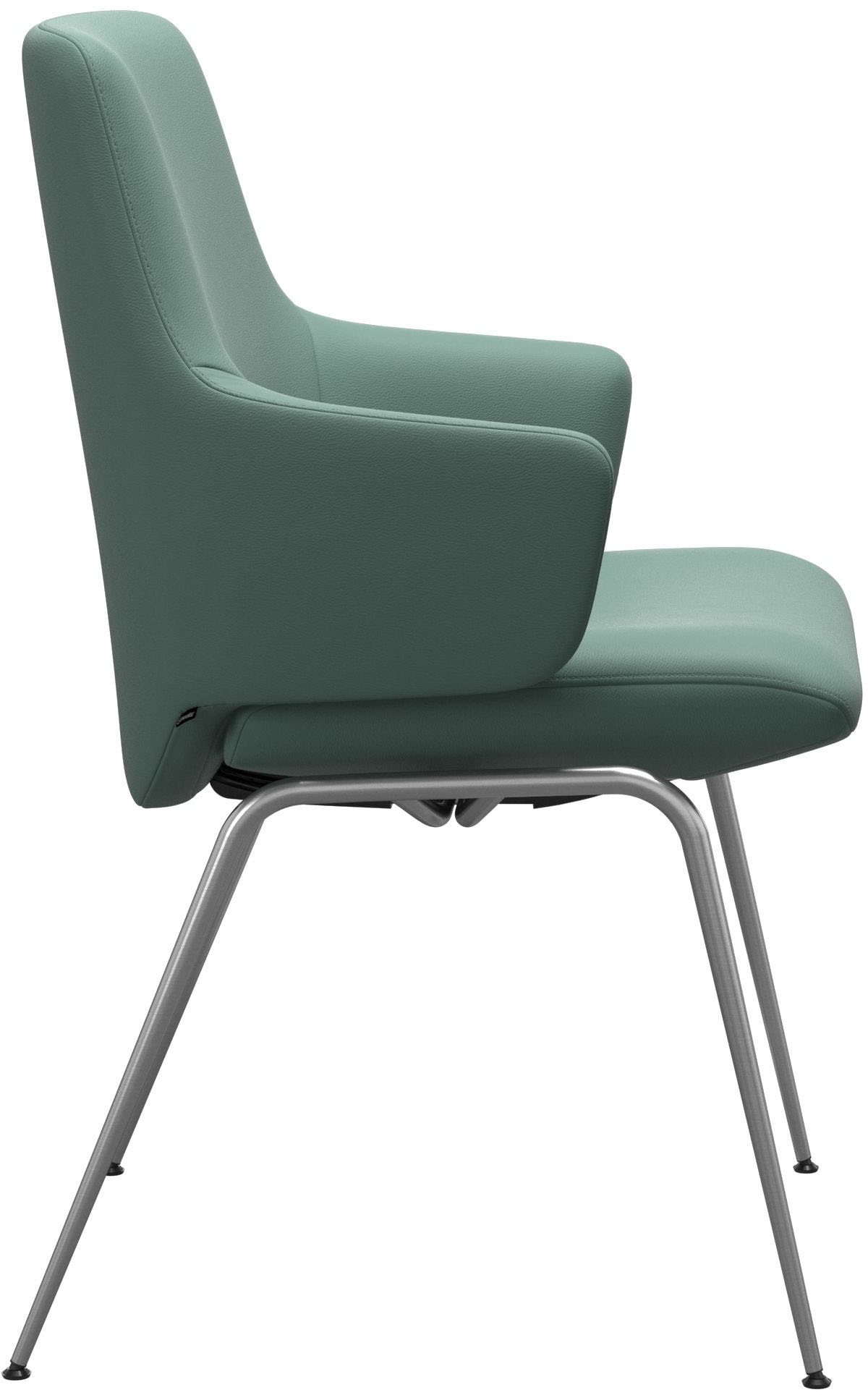 Stressless® Polsterstuhl »Laurel«, Leder PALOMA, Low Back mit Armlehne, Größe L, mit Beinen aus Stahl in Chrom glänzend
