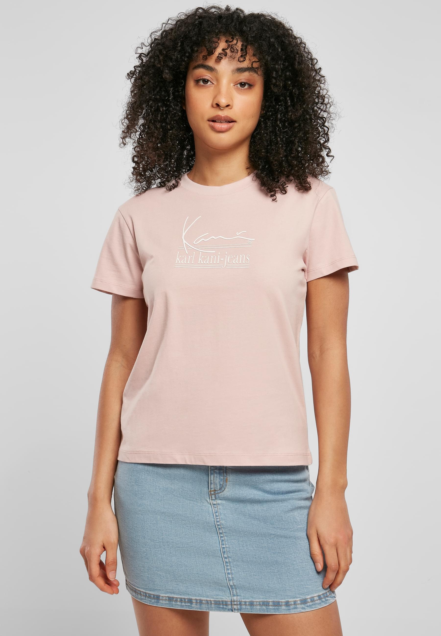 Karl Kani T-Shirt »Karl Kani Damen KW221-012-1 Signature KKJ Tee rose« 1 Stk.
