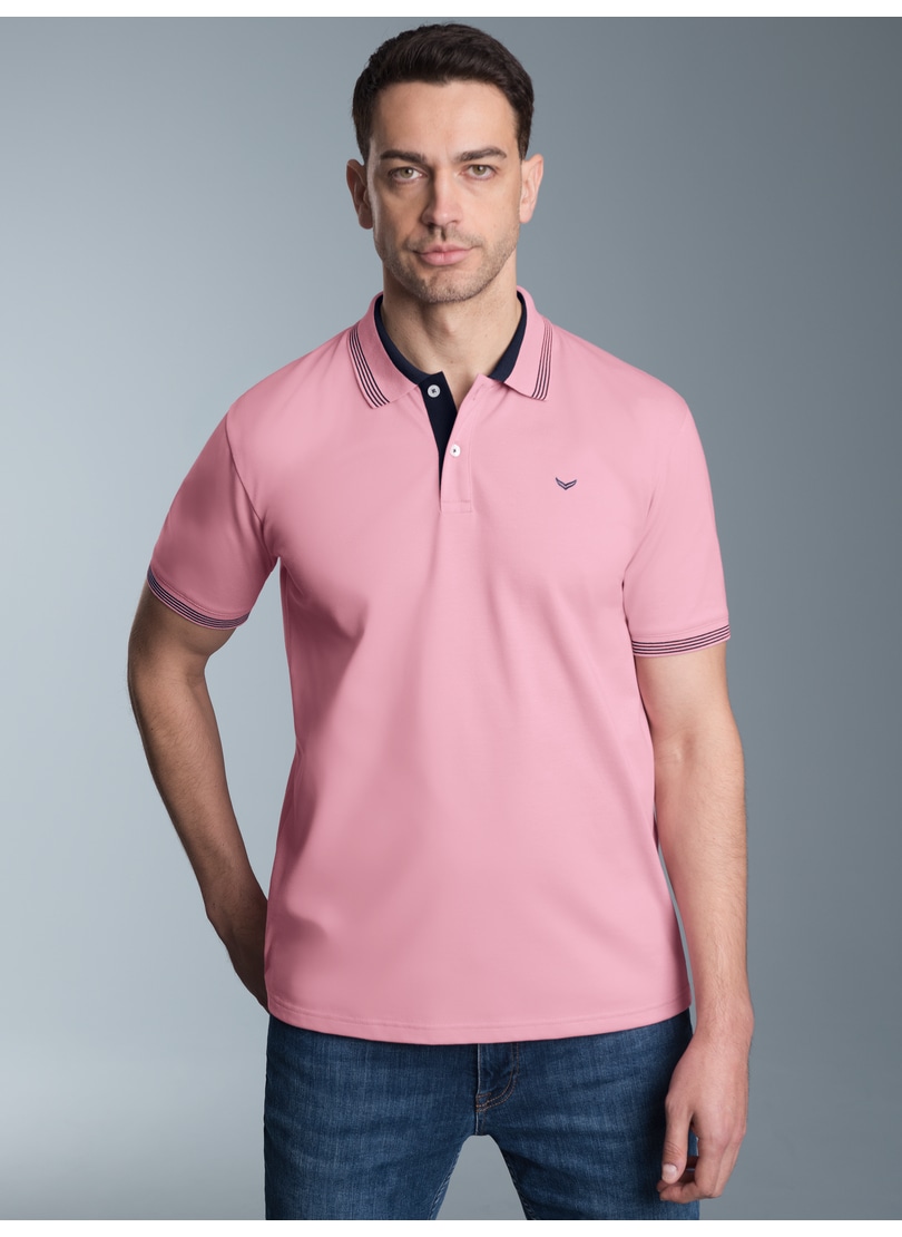 Trigema Poloshirt »TRIGEMA Poloshirt mit kontrastfarbigen Akzenten«, (1 tlg.)