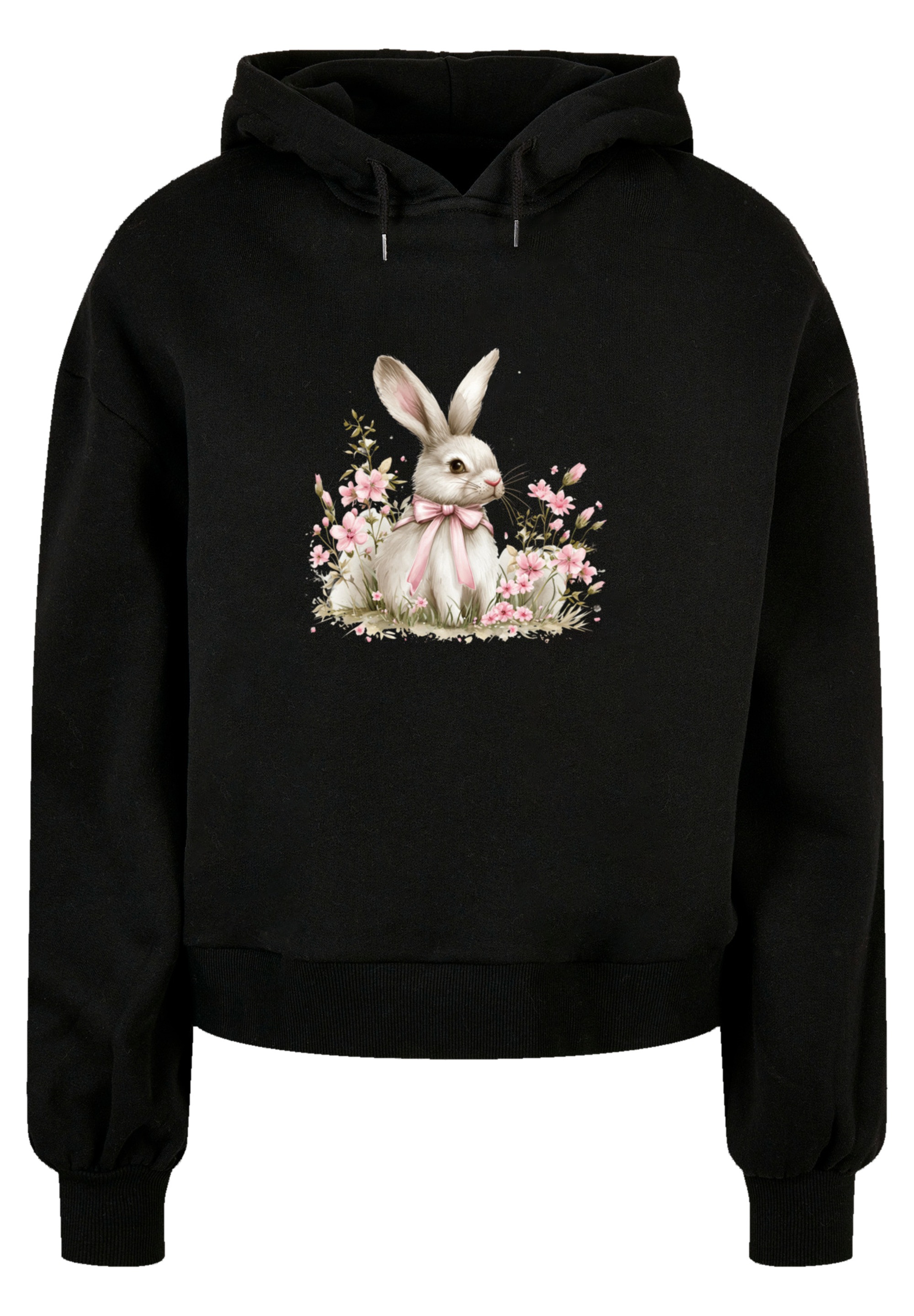 F4NT4STIC Sweatshirt "Niedlicher Osterhase mit Blumen", Premium Qualität günstig online kaufen