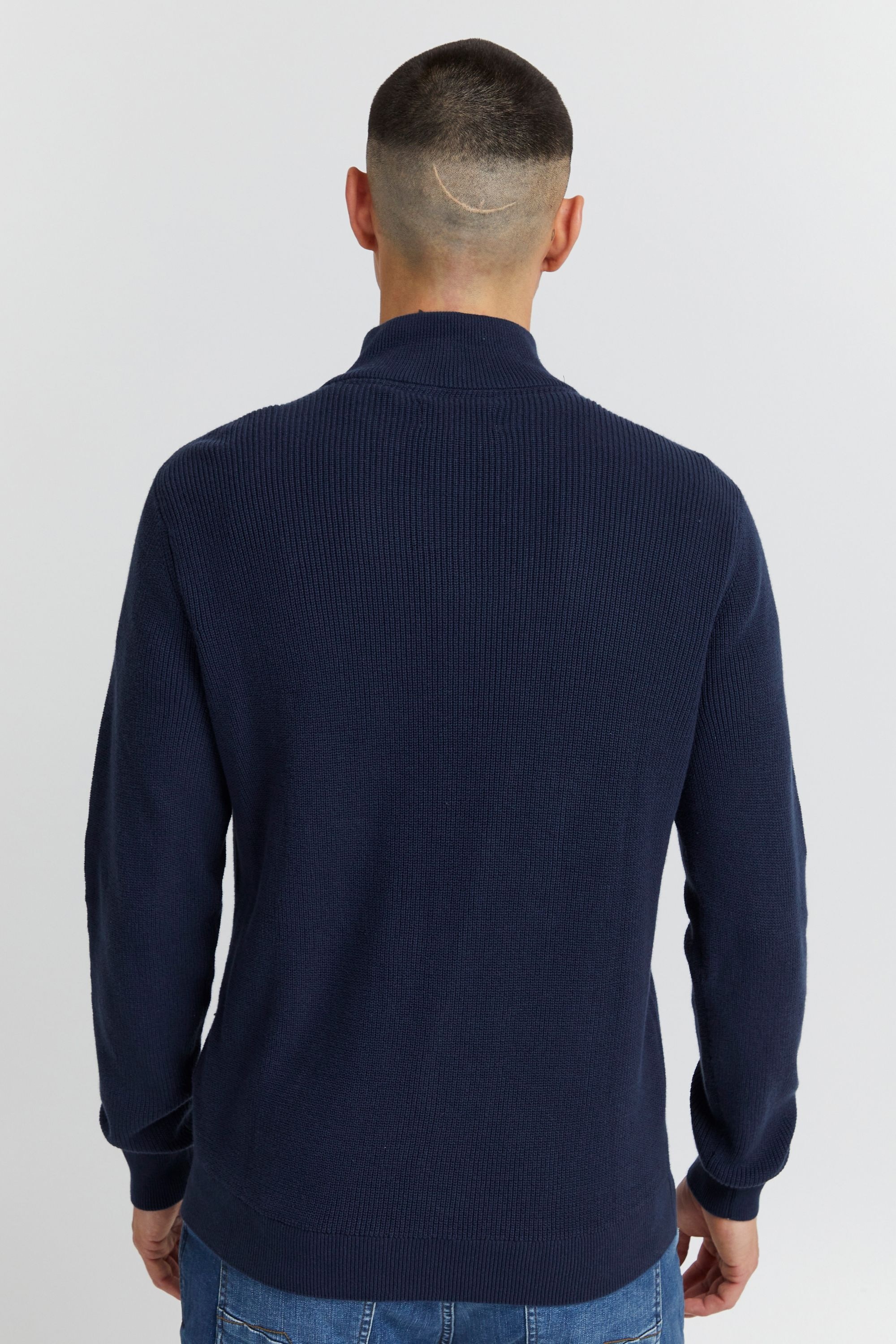 BLEND Stricktroyer BHCodford Sweater Navy Blue Size L 3