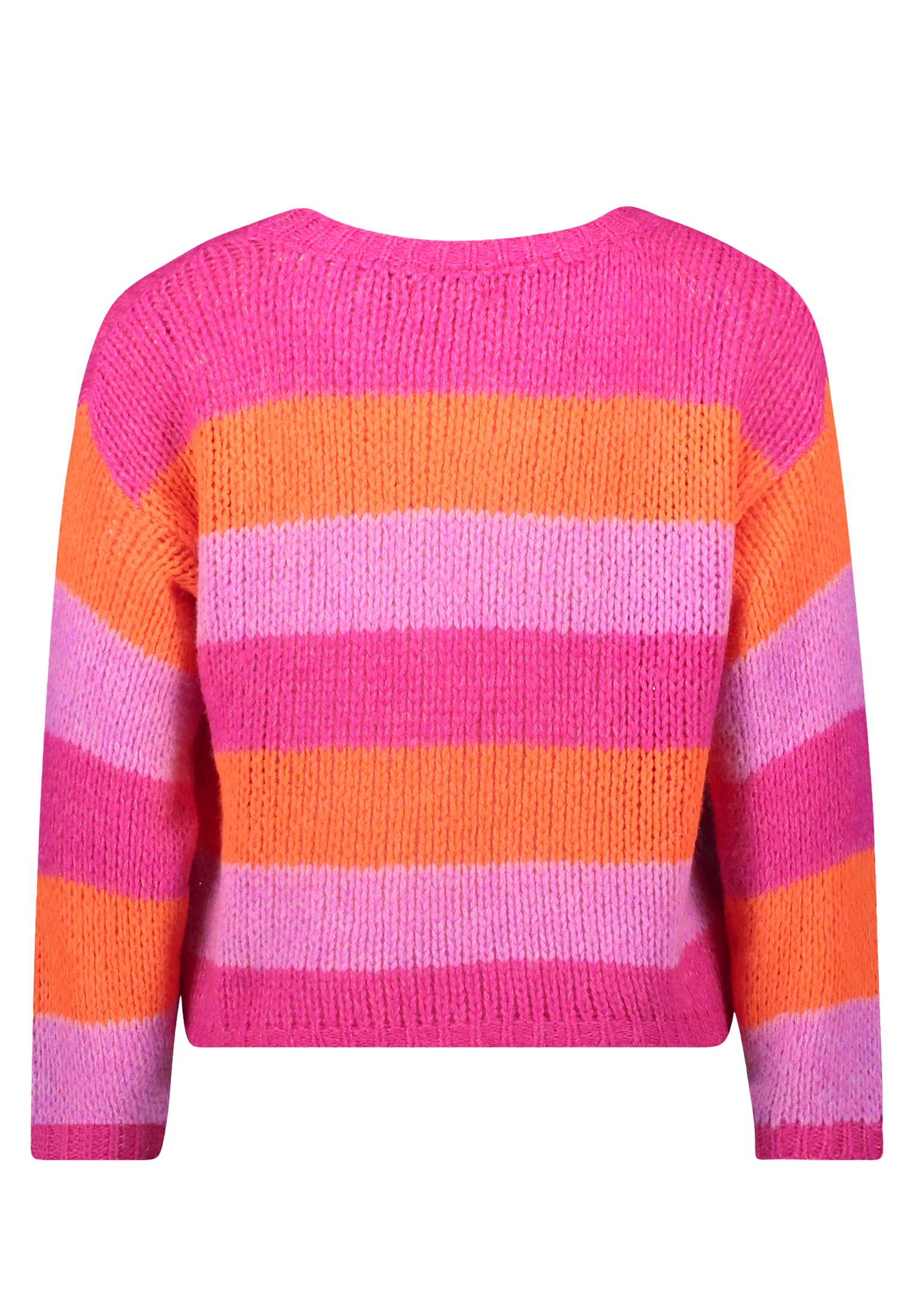 Cartoon Strickpullover »Cartoon Strickpullover mit Blockstreifen«, (1 tlg.), Color Blocking