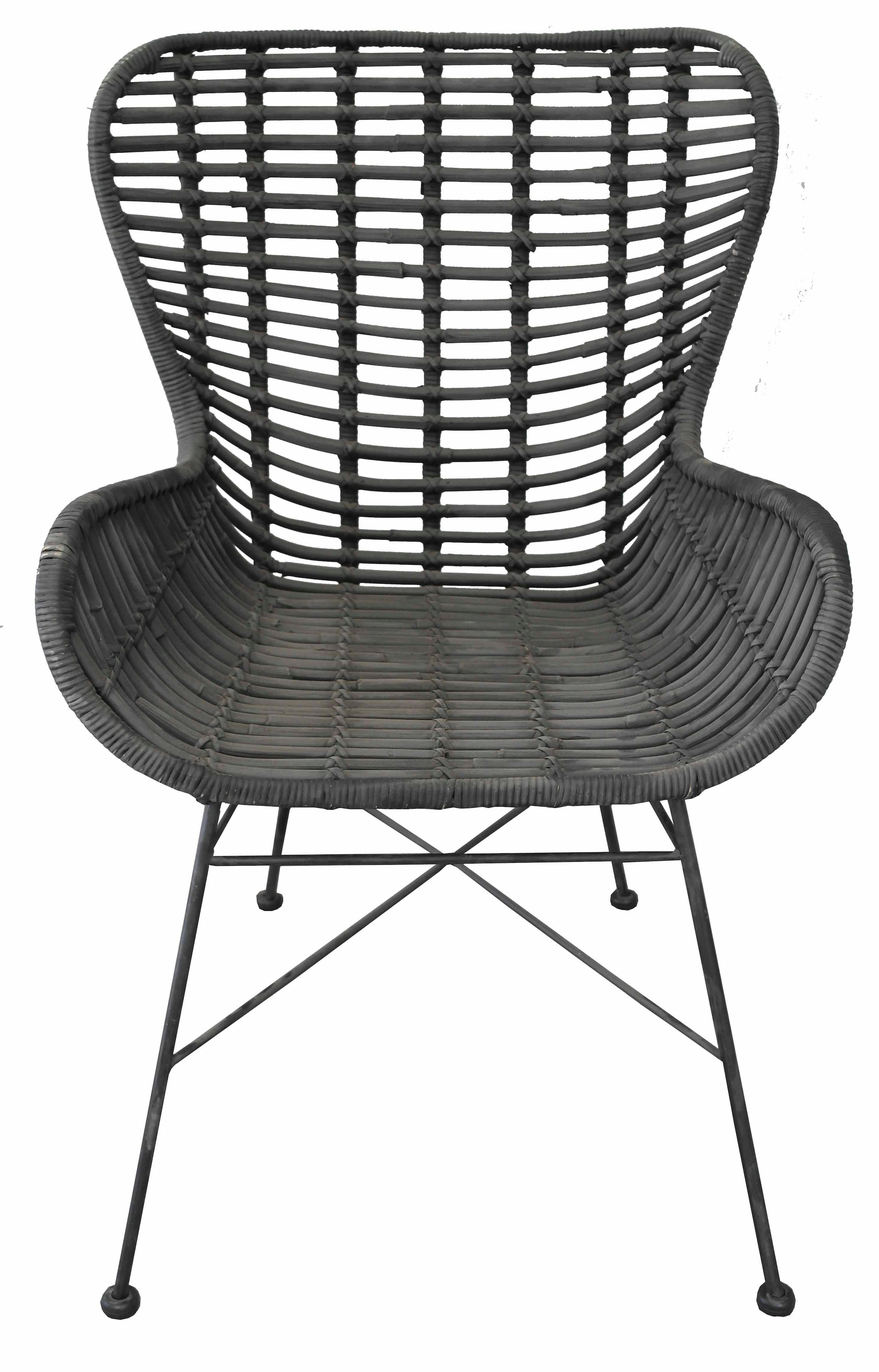 SIT Sessel »Sit&Chairs« mit geschwungenen Armlehnen, in schwarz oder natur, Shabby Chic