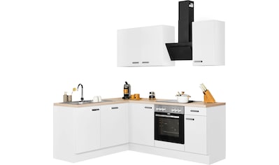 OPTIFIT Winkelküche »Parma«, mit E-Geräten, Stellbreite 215x175 cm kaufen