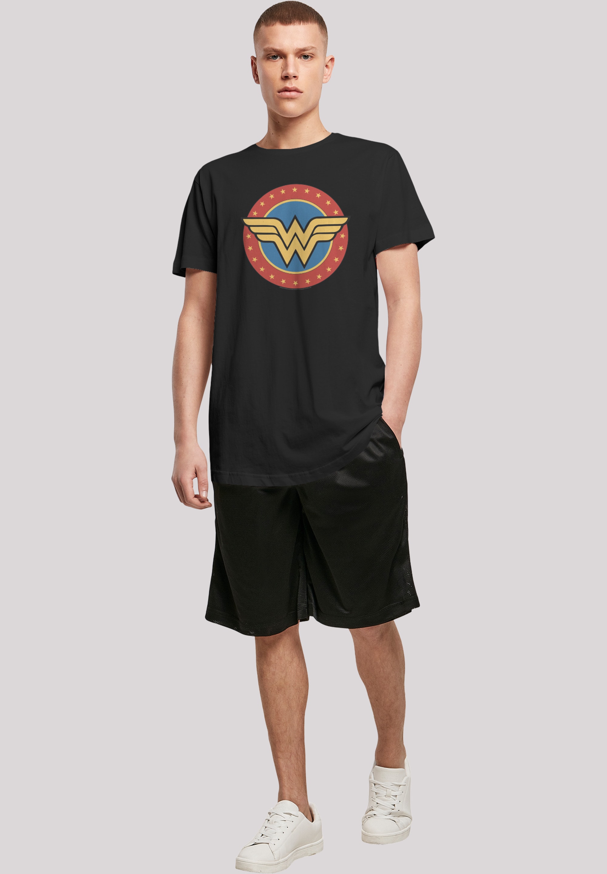 F4NT4STIC T-Shirt »DC Comics Wonder Woman Circle«, Herren,Premium Merch,Lang,Longshirt,Bedruckt