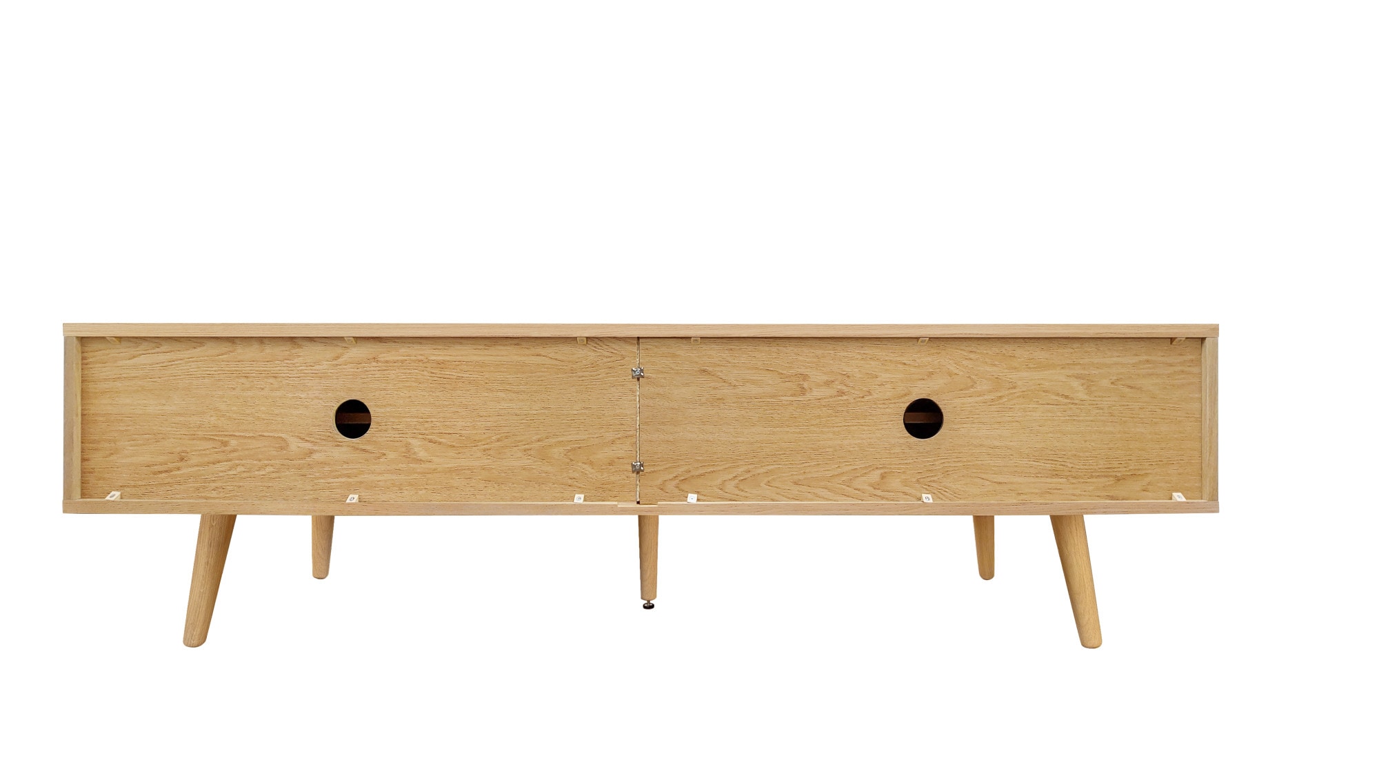 Woodman TV-Board »Rove«, besonderes Design, in zwei Breiten, mit Eichenholzfurnier