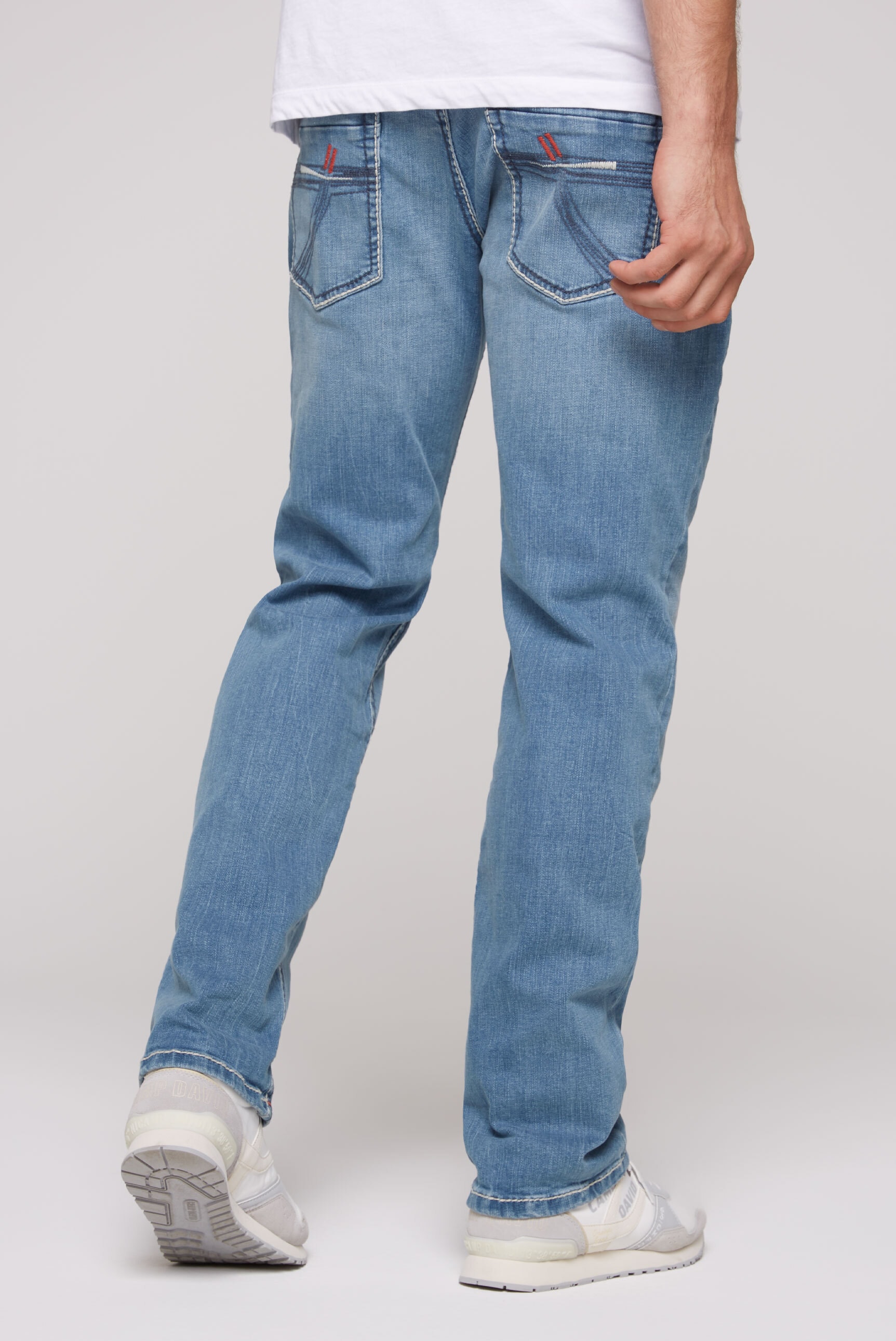 CAMP DAVID Comfort-fit-Jeans, mit zwei Leibhöhen