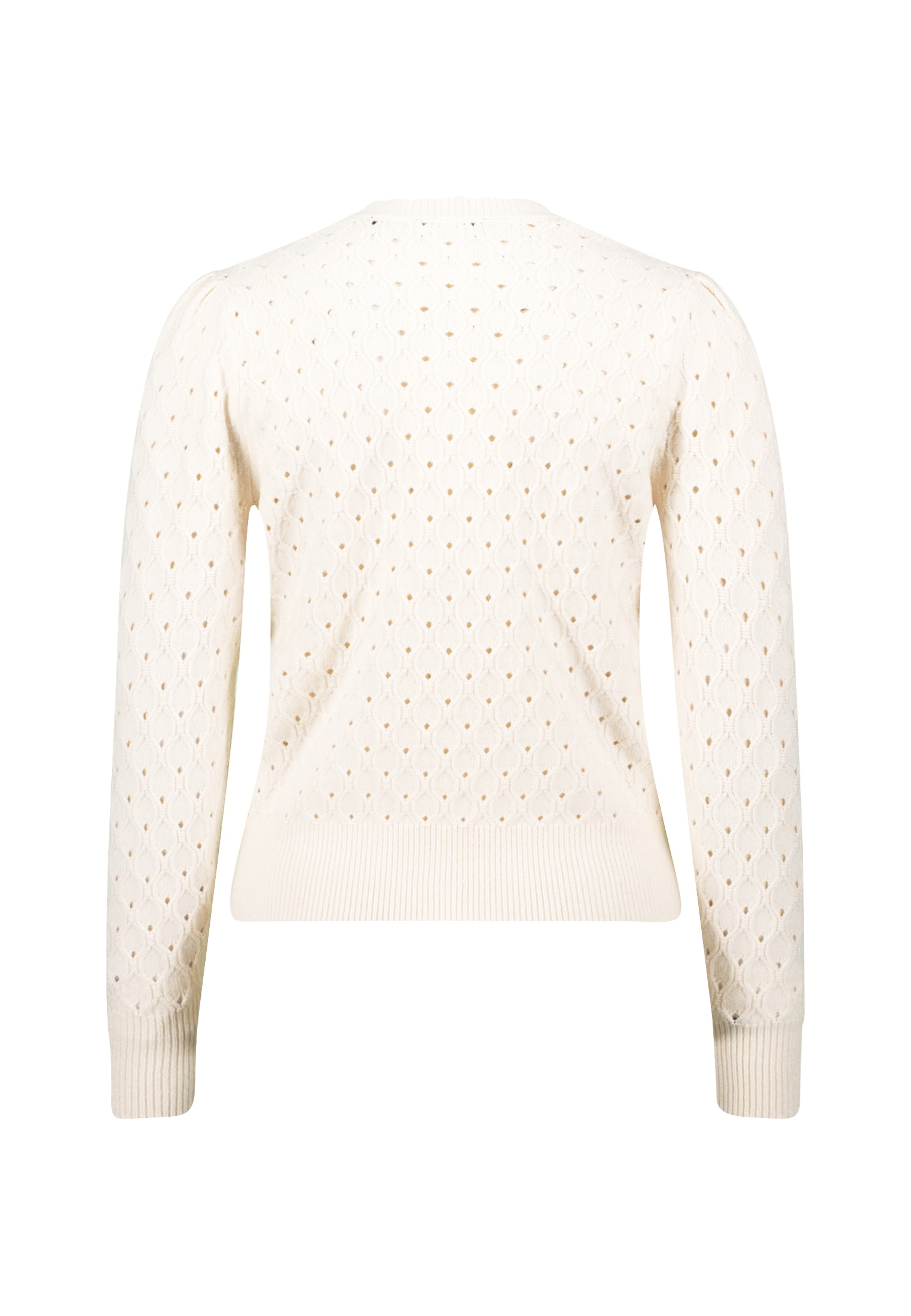 Zero Strickpullover »Damen Pullover mit Lochstrickmuster« 1 Stk. tlg. Lochmuster