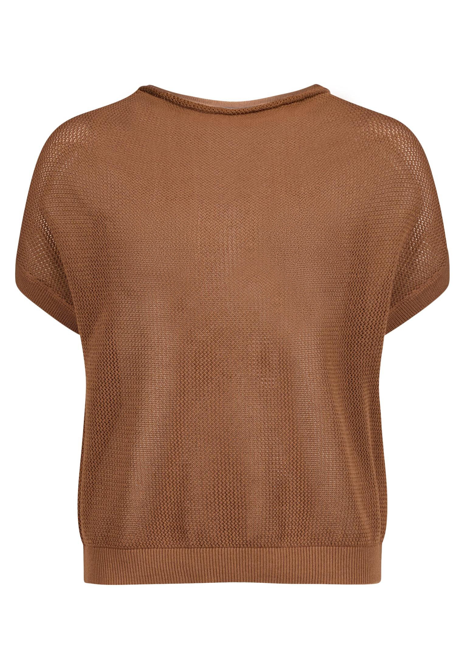 Betty Barclay Stricktop »Damen mit Wasserfallausschnitt«