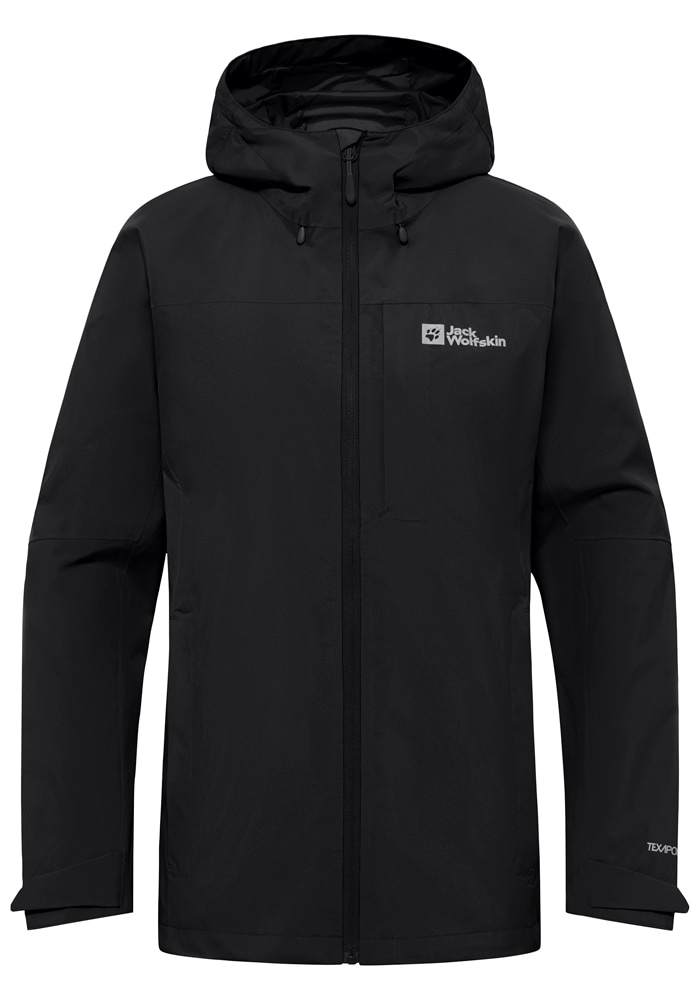Jack Wolfskin Funktionsjacke »TEMPEST 2L JKT W«, mit Kapuze