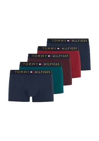 TOMMY HILFIGER Underwear TRUNK »5P TRUNK GOLD WB« (Packung 5 St...