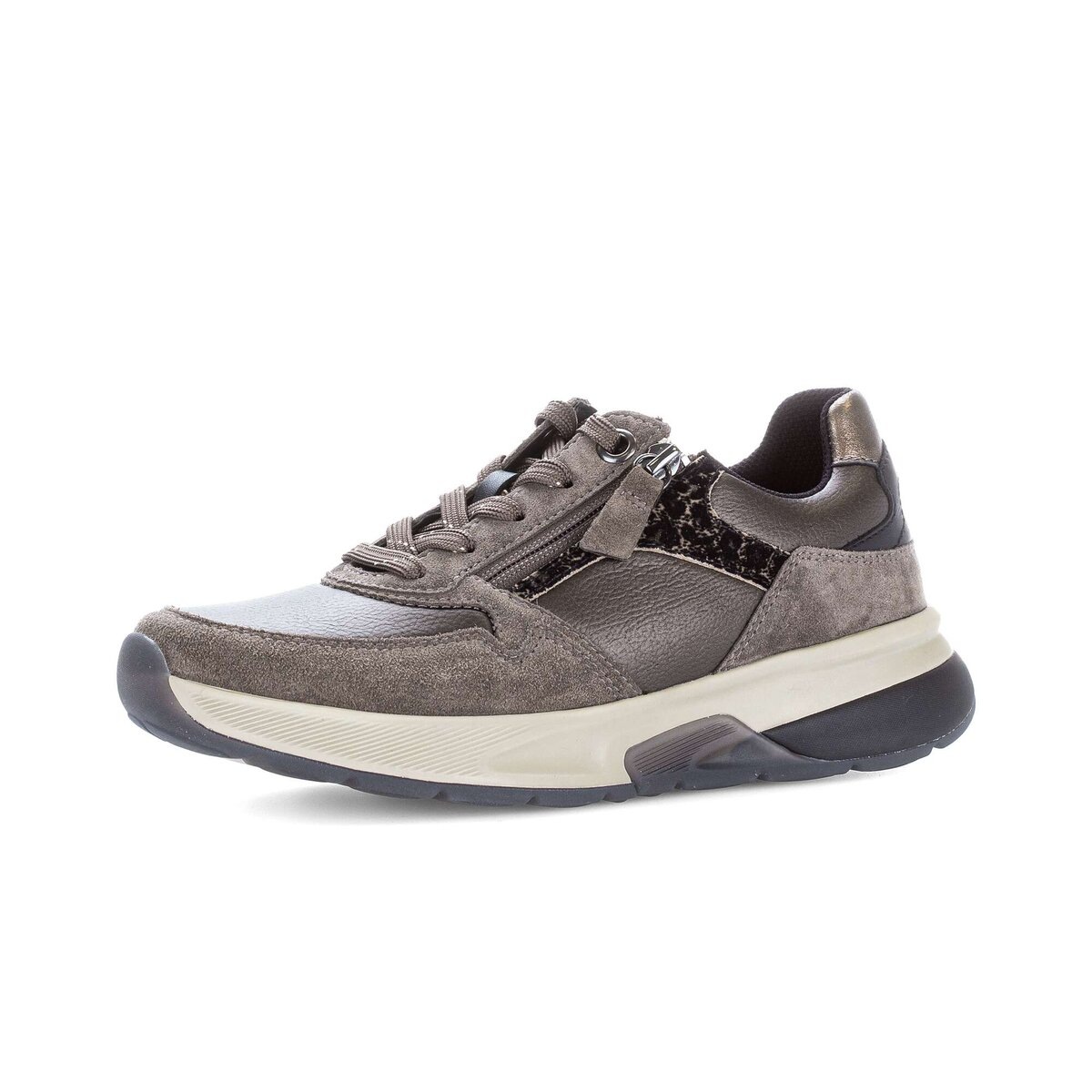 Gabor Sneaker »Sneaker low Materialmix Leder/Lederimitat«
