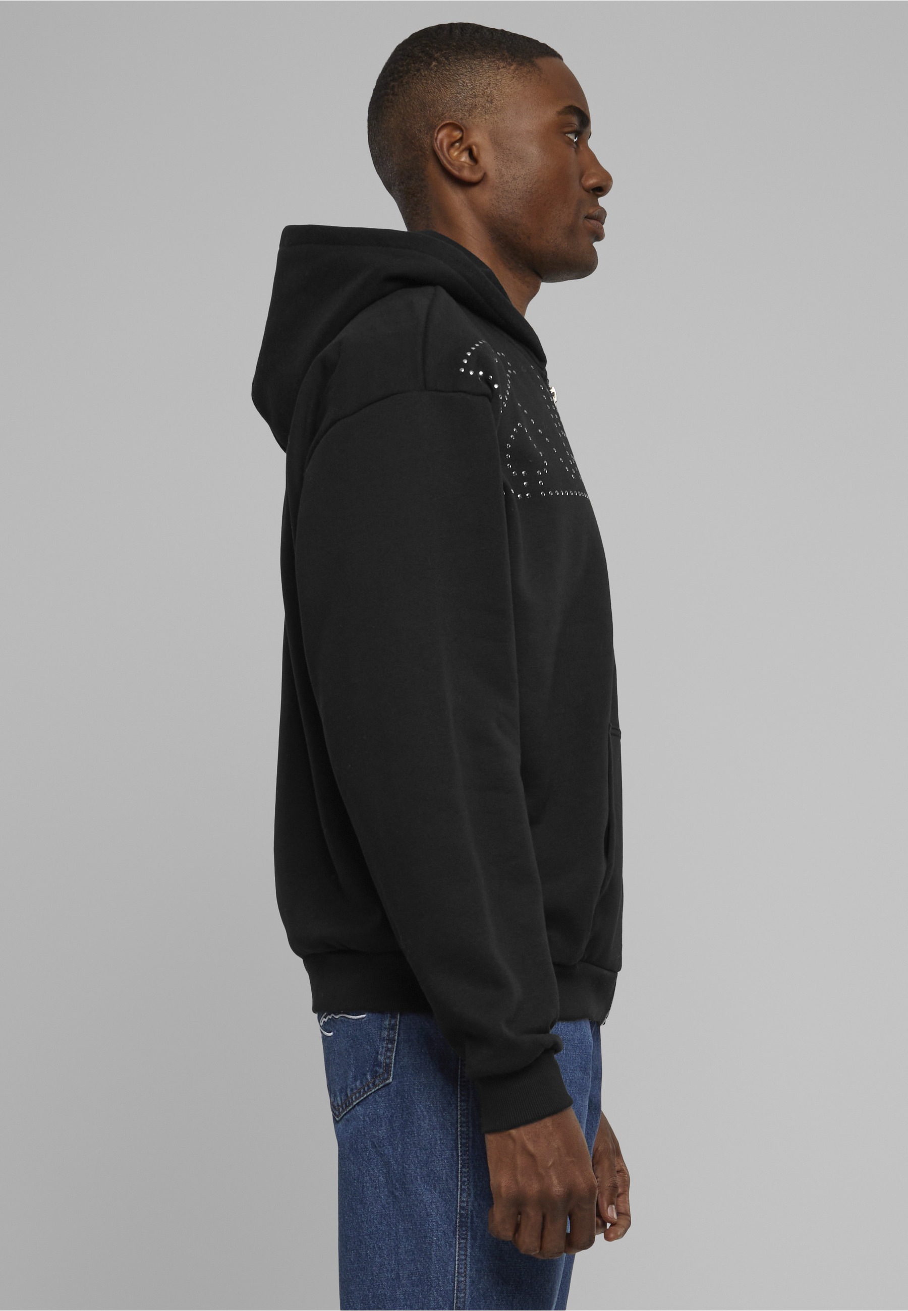 Karl Kani Kapuzenpullover »Karl Kani Herren KM234-014-2 KK Studded Retro OS Full Zip Hoodie« 1 tlg.