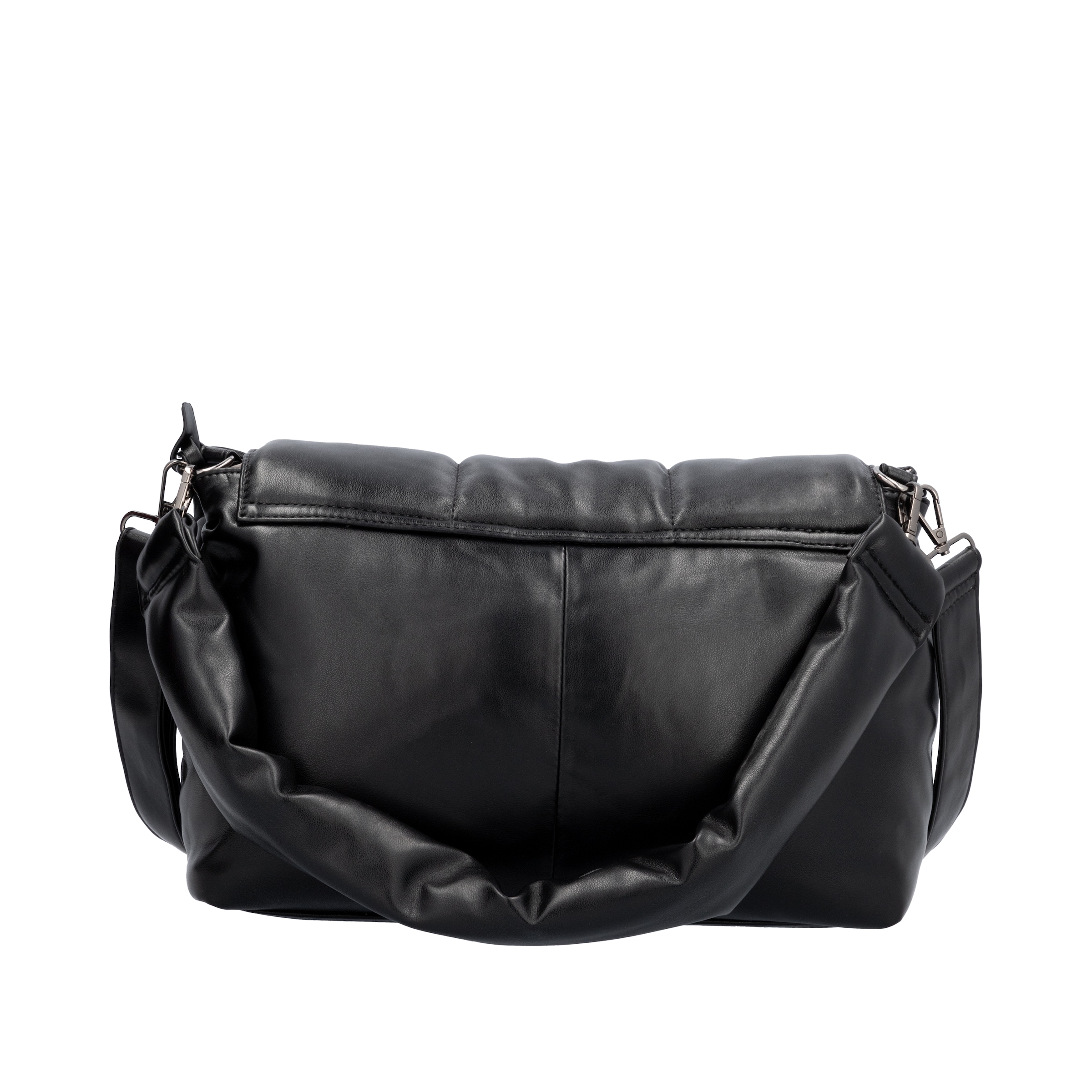 Remonte Umhängetasche, Damen Tragetasche, Handtasche mit weich abgestepptem Überschlag