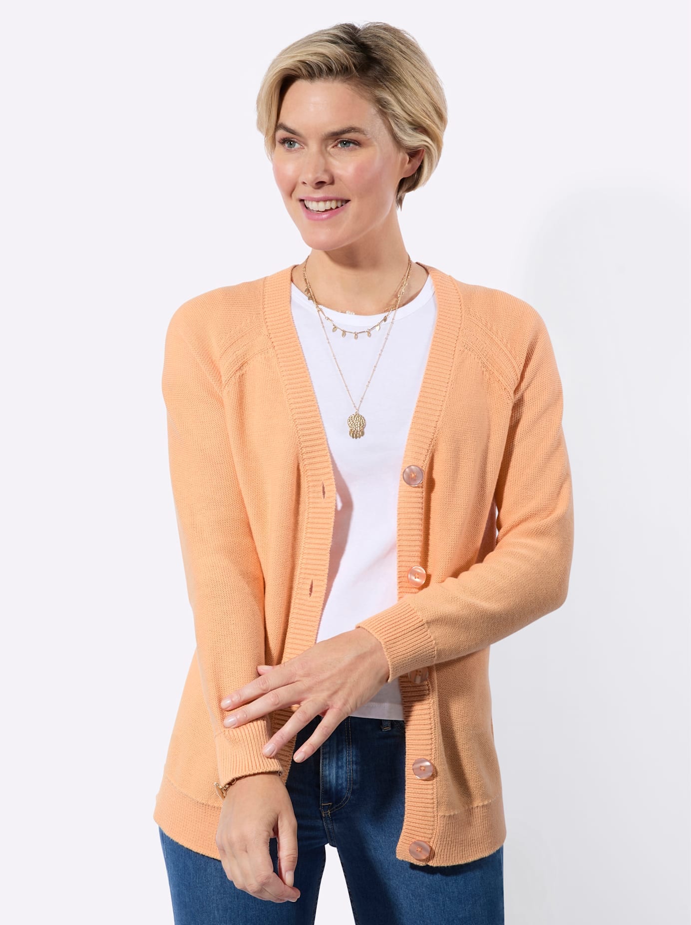 Classic Basics Strickjacke