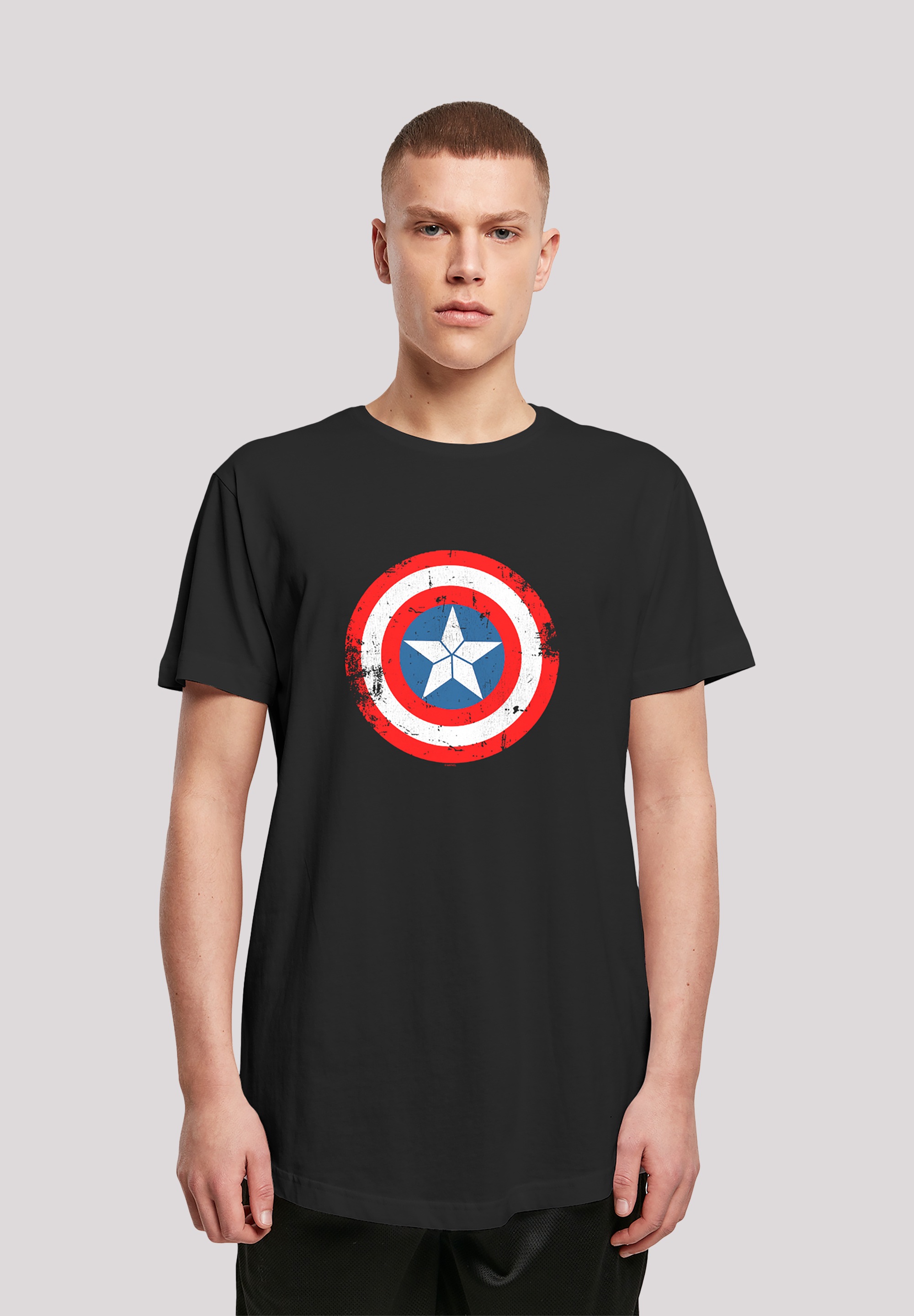 F4NT4STIC T-Shirt "Marvel Captain America Civil War Schild", Print günstig online kaufen