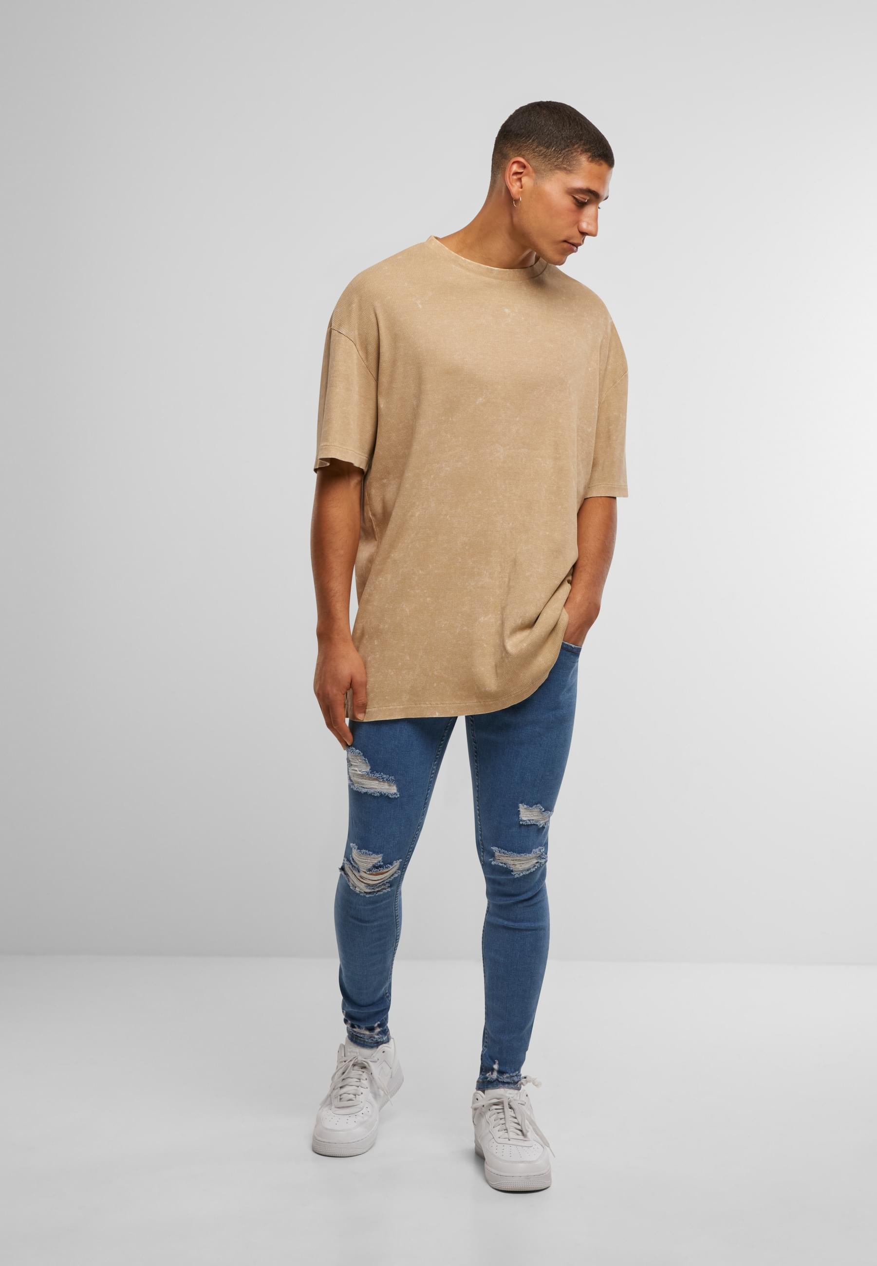 2Y Studios Bequeme Jeans »2Y Studios Herren 2Y Destroyed Cropped Skinny Fit Denim«