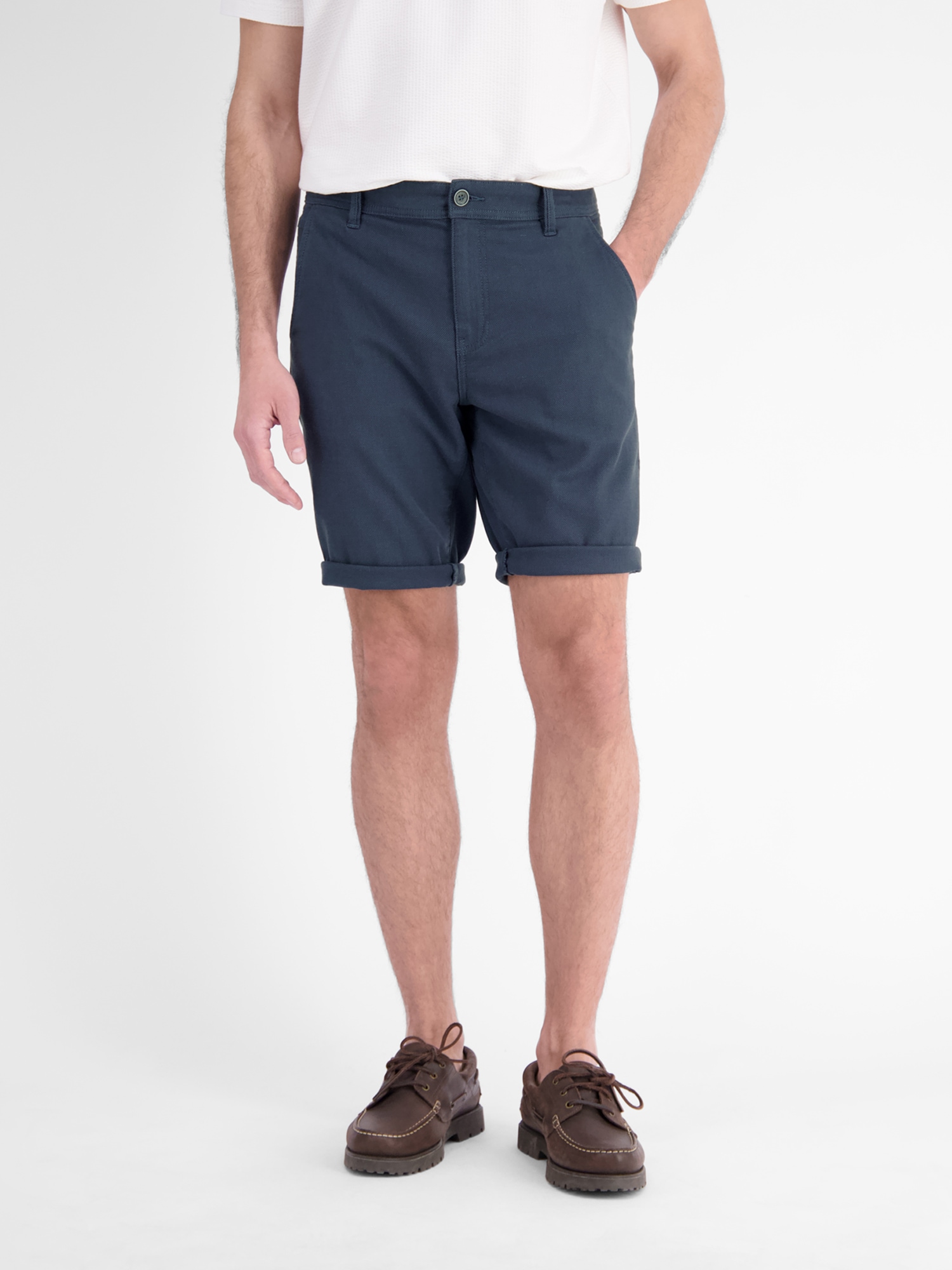 LERROS Shorts "Bequeme Shorts aus griffiger Baumwolle mit Stretchanteil"