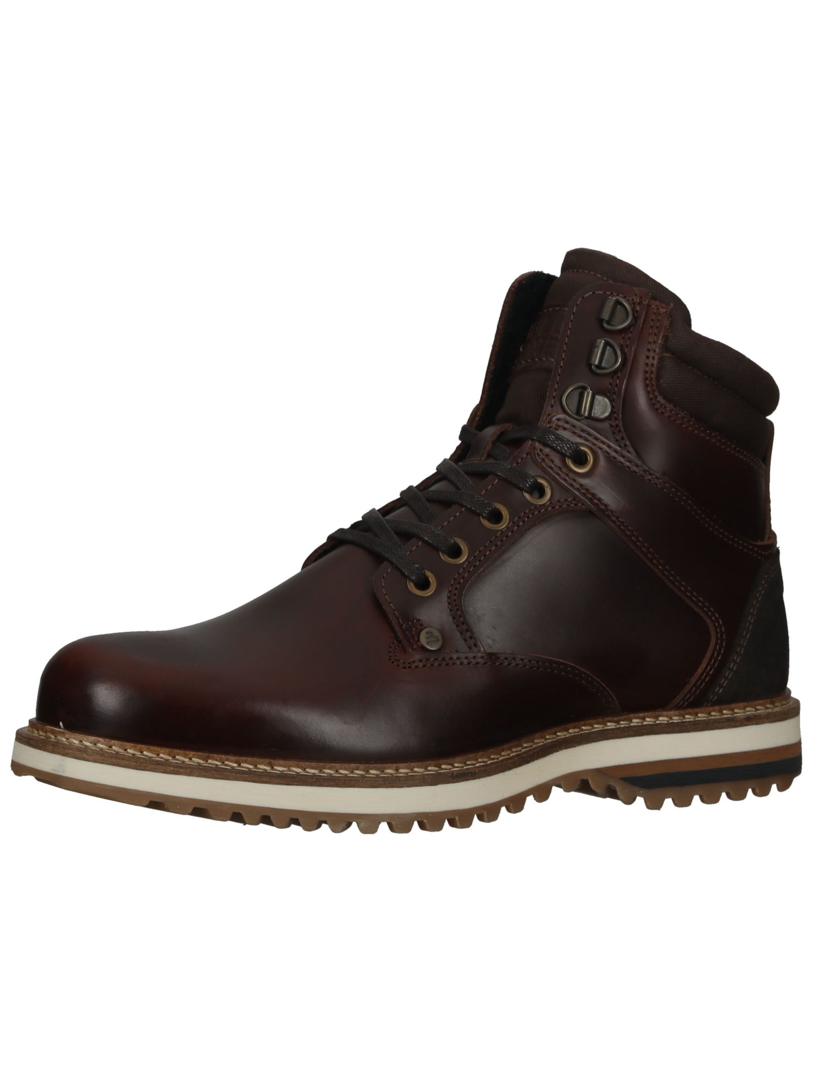Bullboxer Schnürstiefelette "Bullboxer Stiefelette Leder/Textil" günstig online kaufen