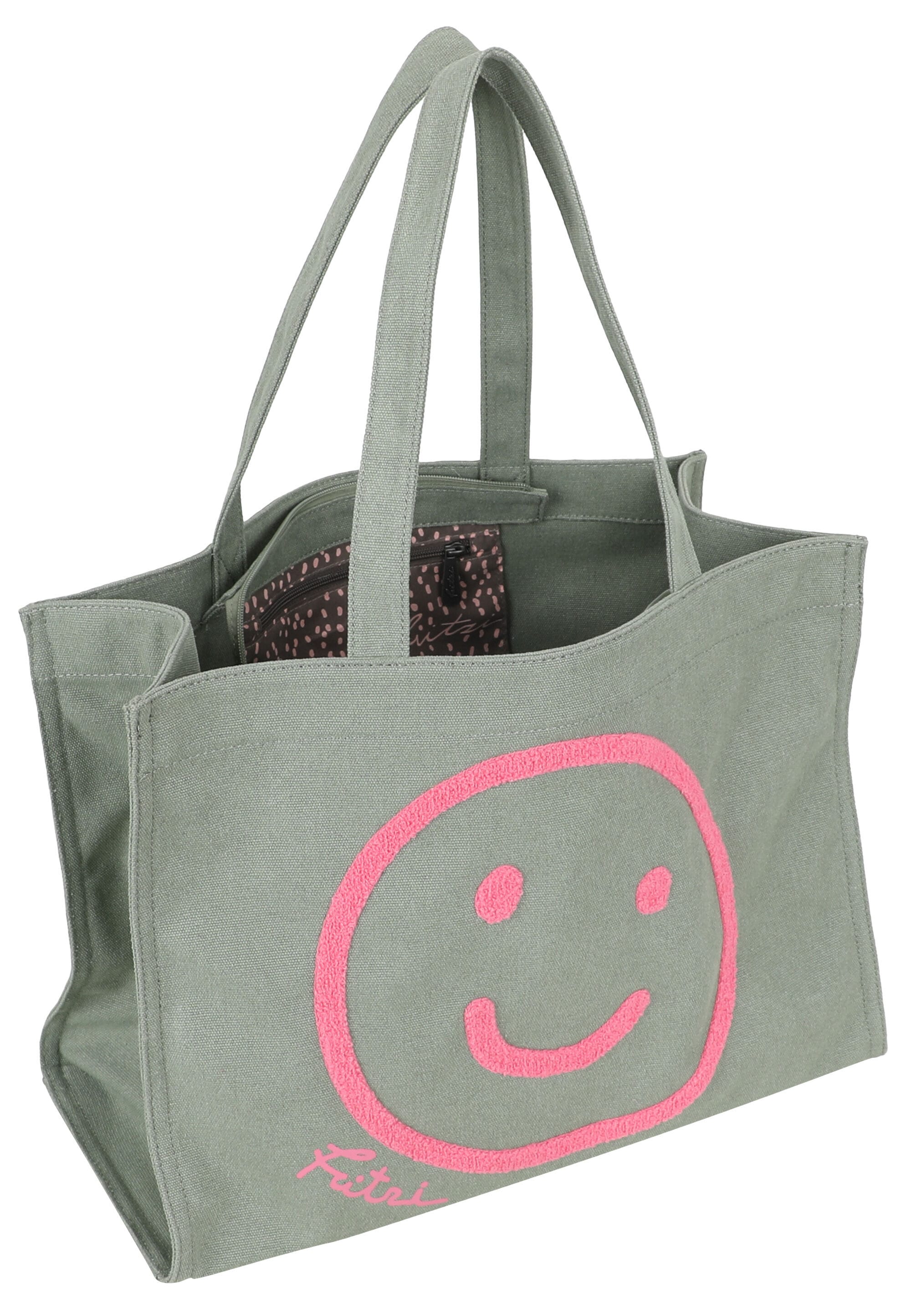 Fritzi aus Preußen Shopper »Easy01 Limited Smile« mit Smile-Print