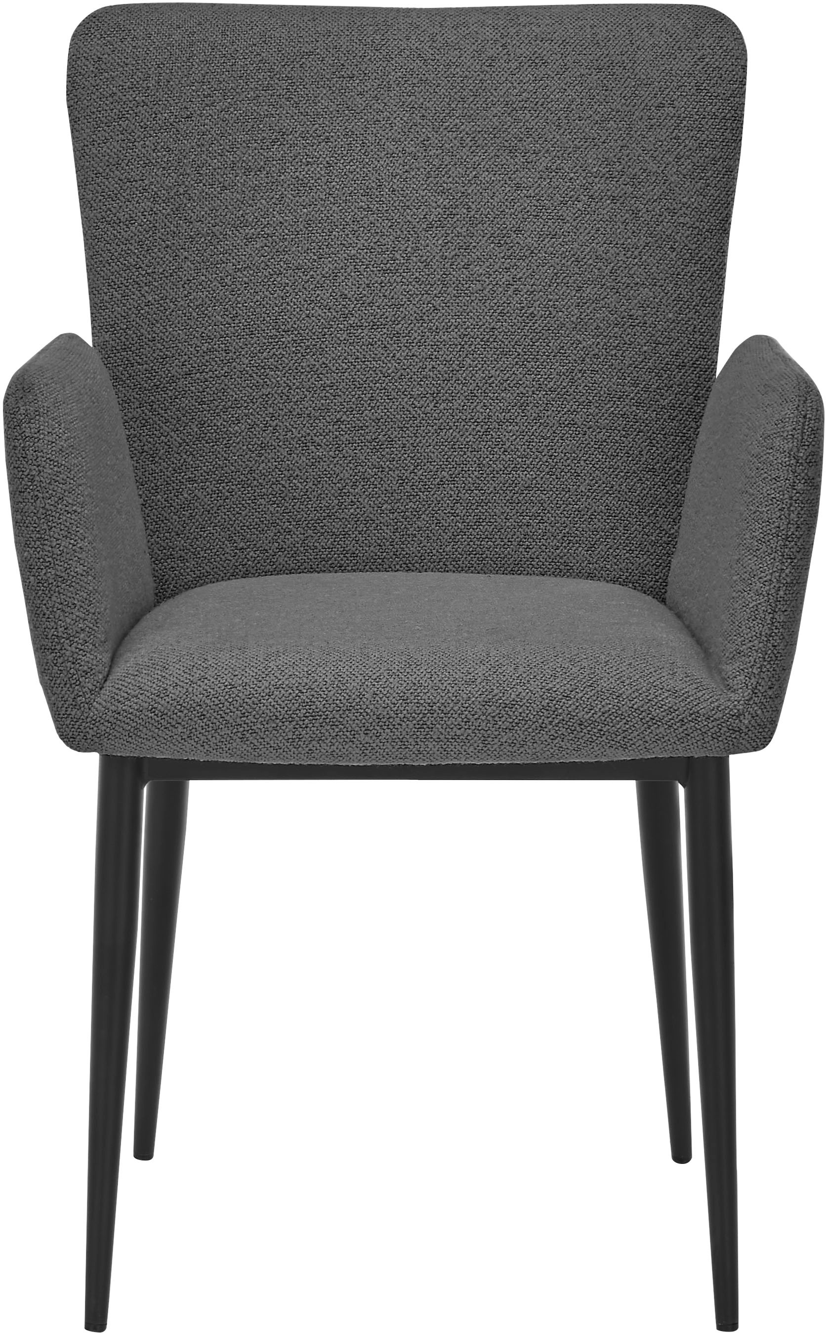 set one by Musterring Esszimmerstuhl »El Paso« () 2 Stk.Vierfuß-Gestell schwarz, verschiedene Farben, Maße B58 x H86 x T62 cm