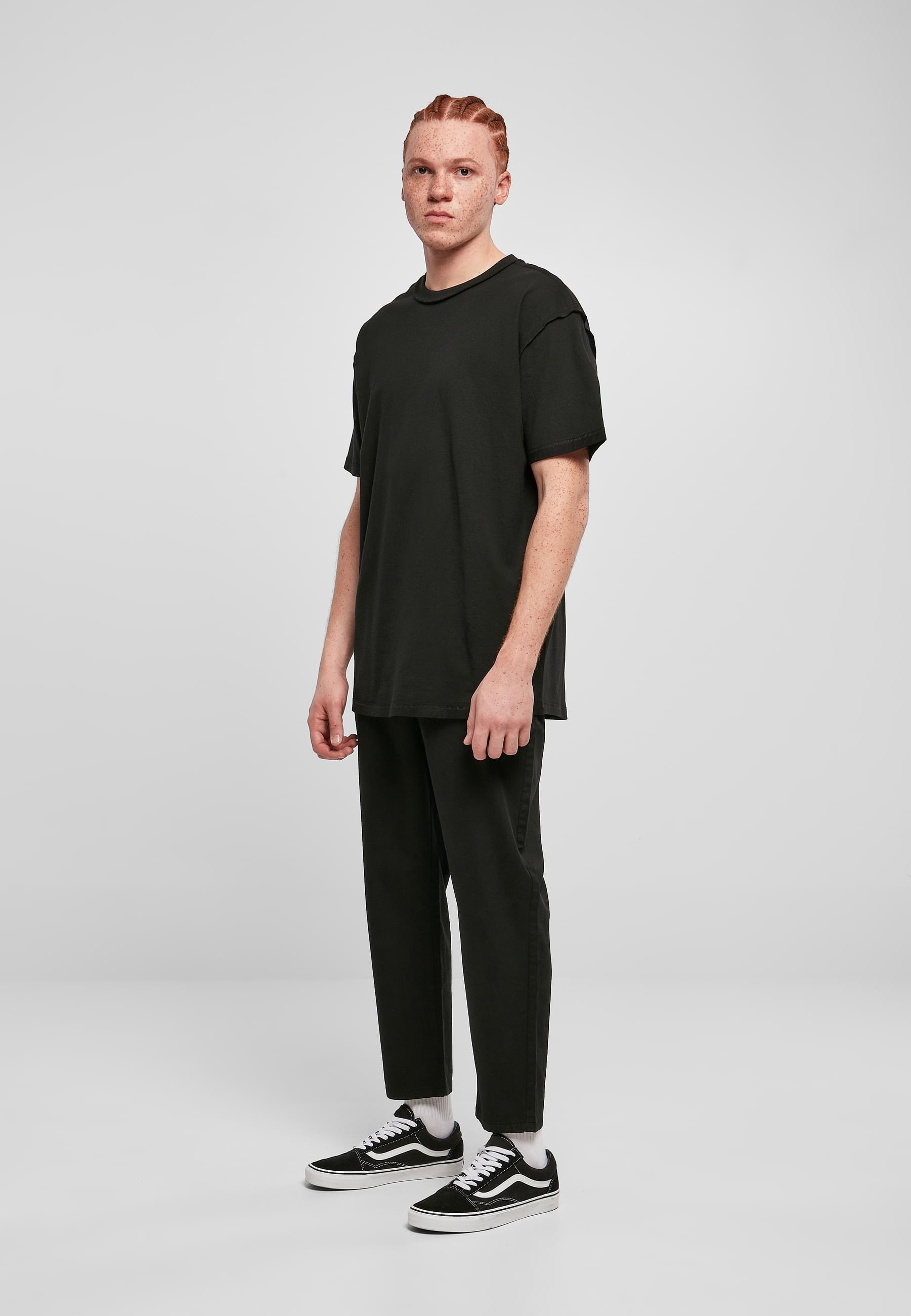 URBAN CLASSICS T-Shirt »Urban Classics Herren Oversized Inside Out Tee«, (1 tlg.)